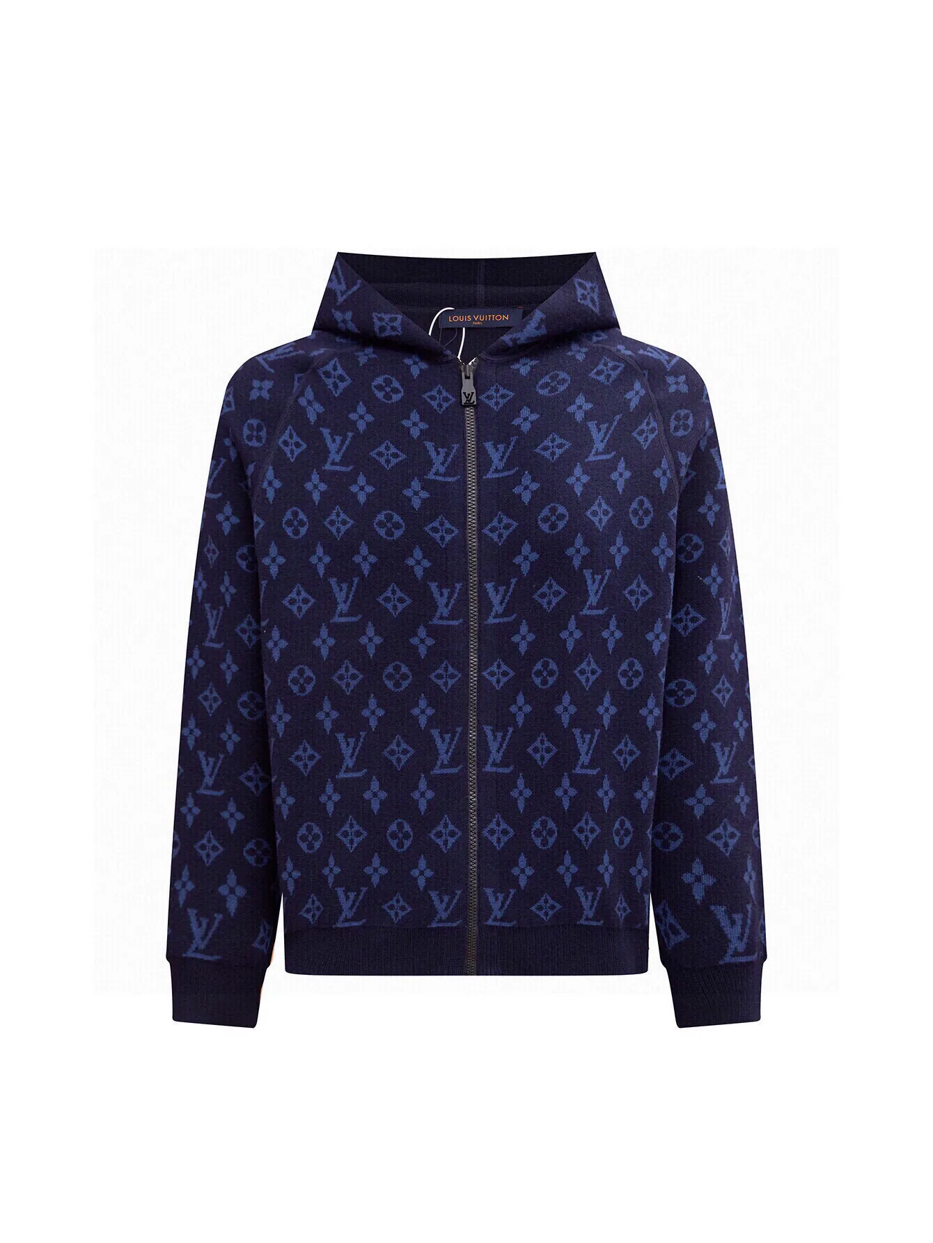 Monogram Reversible Cashmere-Blend Zip-Up Hoodie D27016000