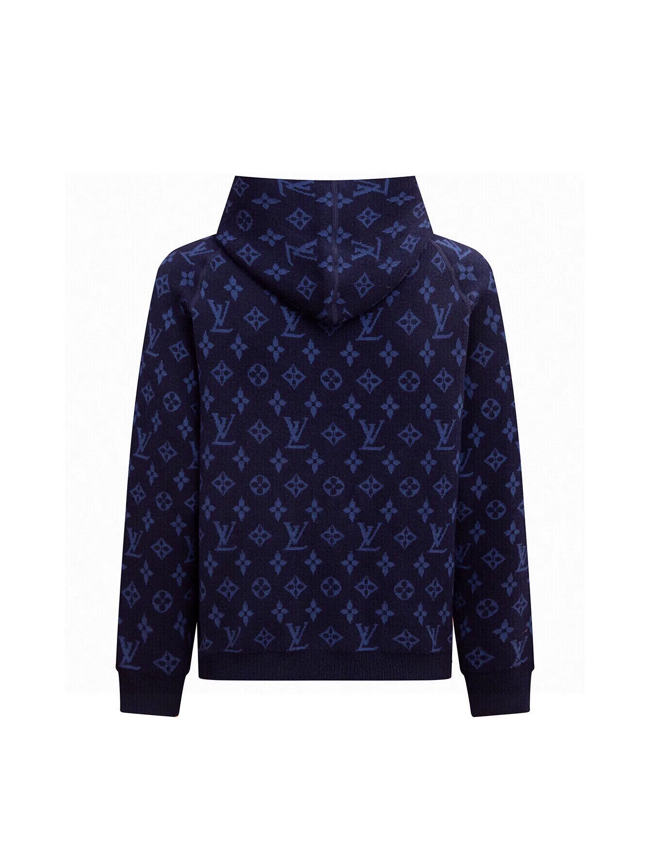 Monogram Reversible Cashmere-Blend Zip-Up Hoodie D27016000 — view 2