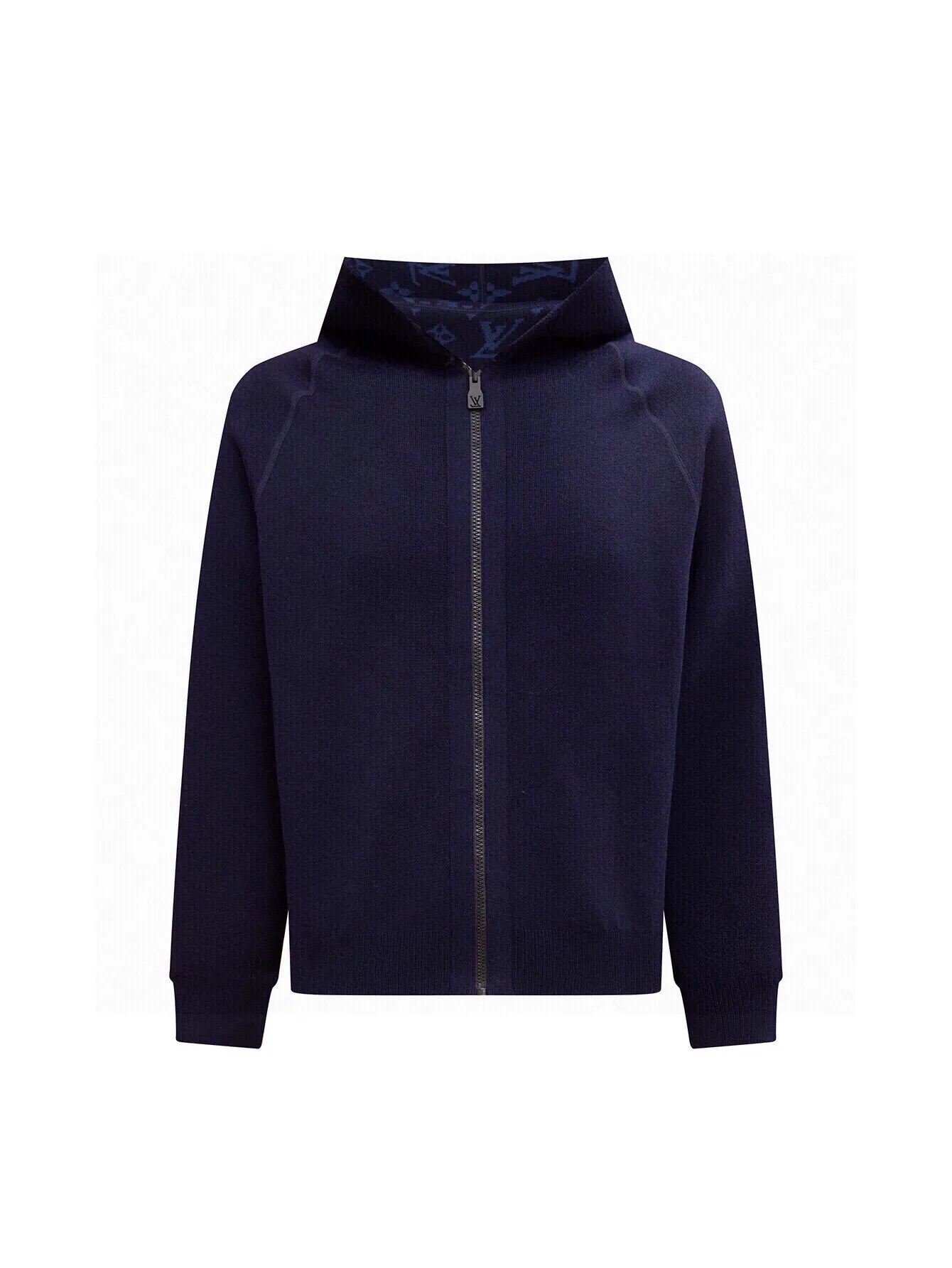 Monogram Reversible Cashmere-Blend Zip-Up Hoodie D27016000 — view 3