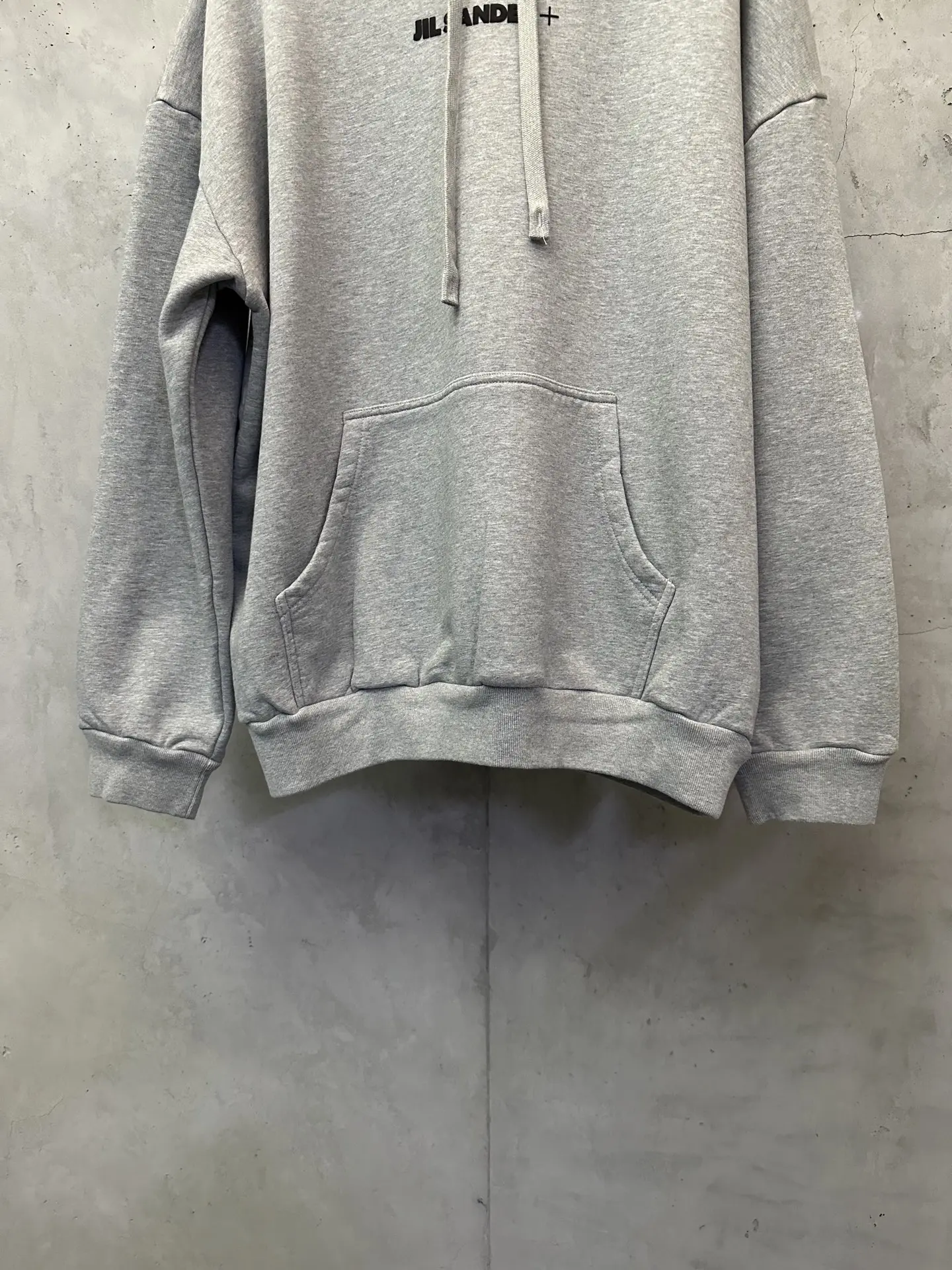 Logo Print Oversized Cotton Hoodie D27020535 — view 4