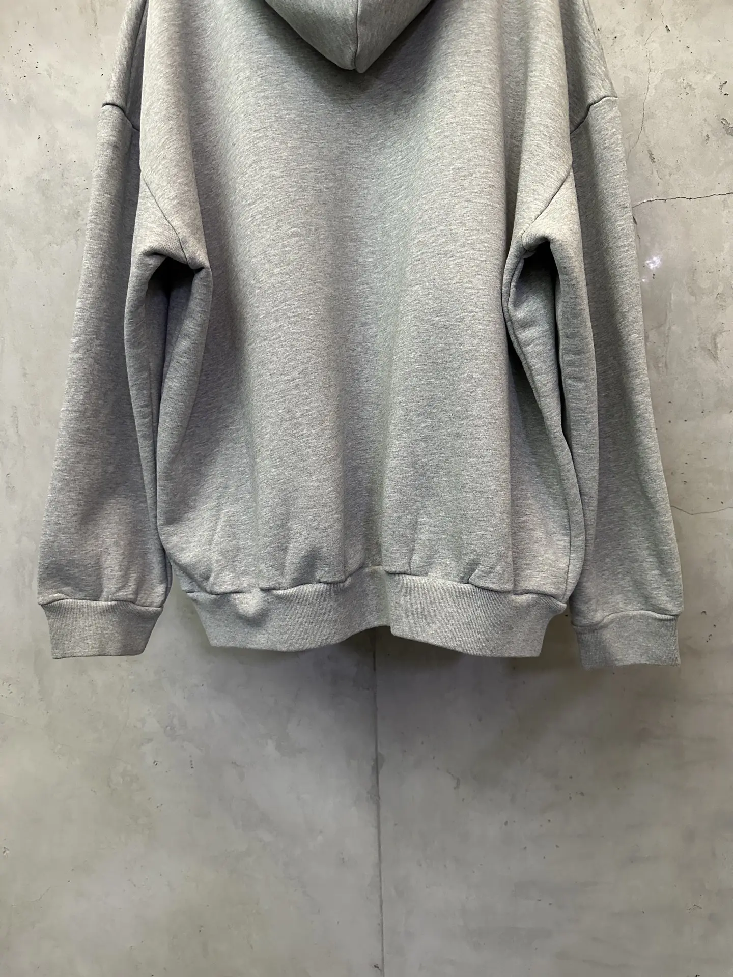 Logo Print Oversized Cotton Hoodie D27020535 — view 6