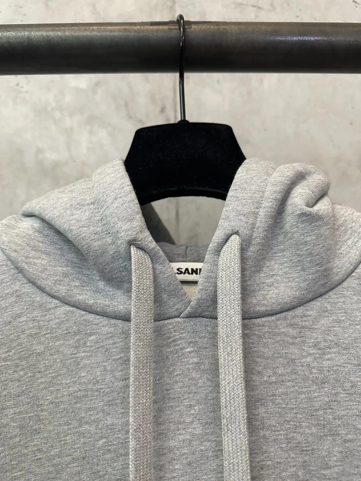 Logo Print Oversized Cotton Hoodie D27020535 — view 7