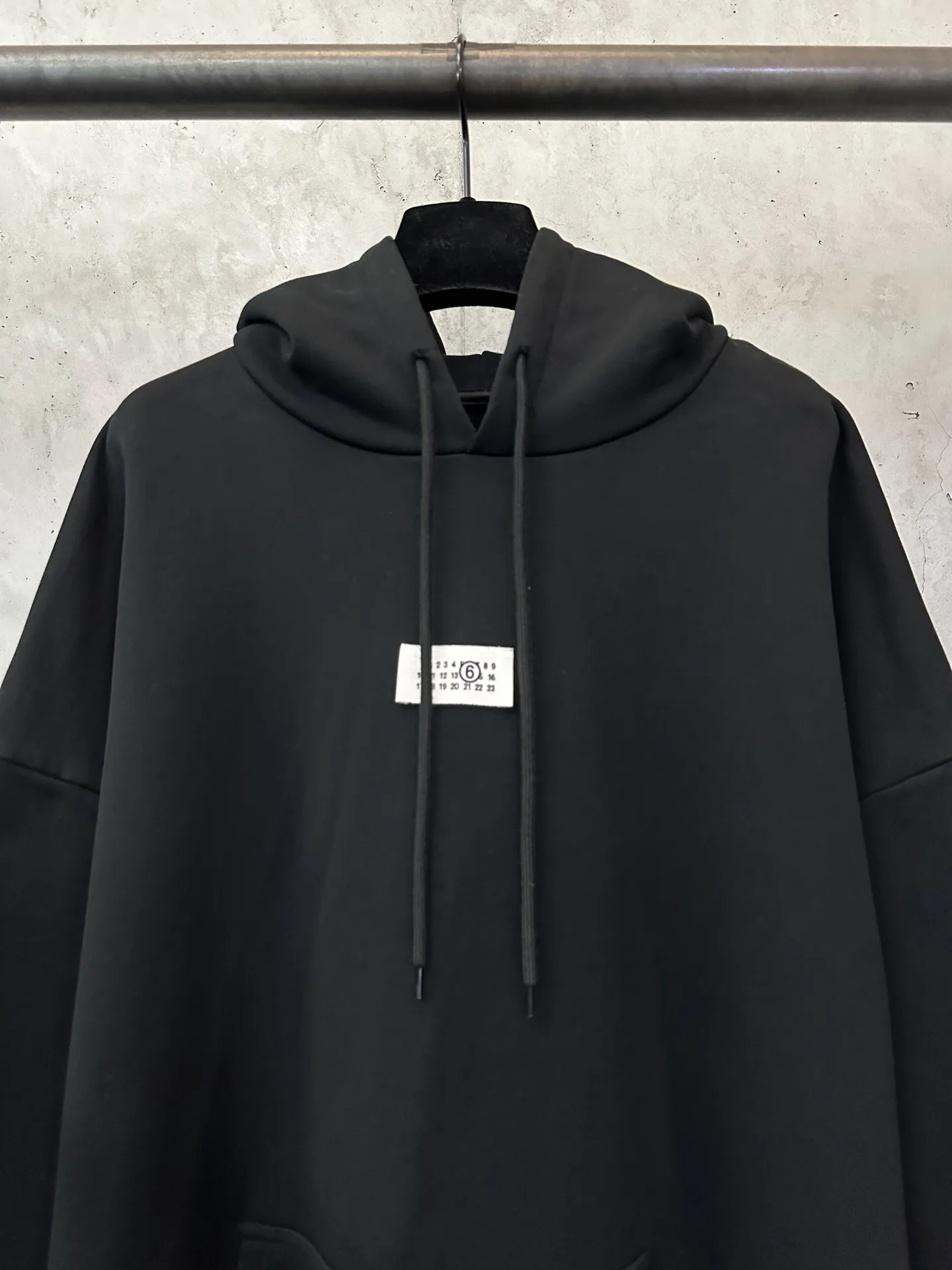 MM6 Maison Margiela Logo Label Hoodie D27020538 — view 3