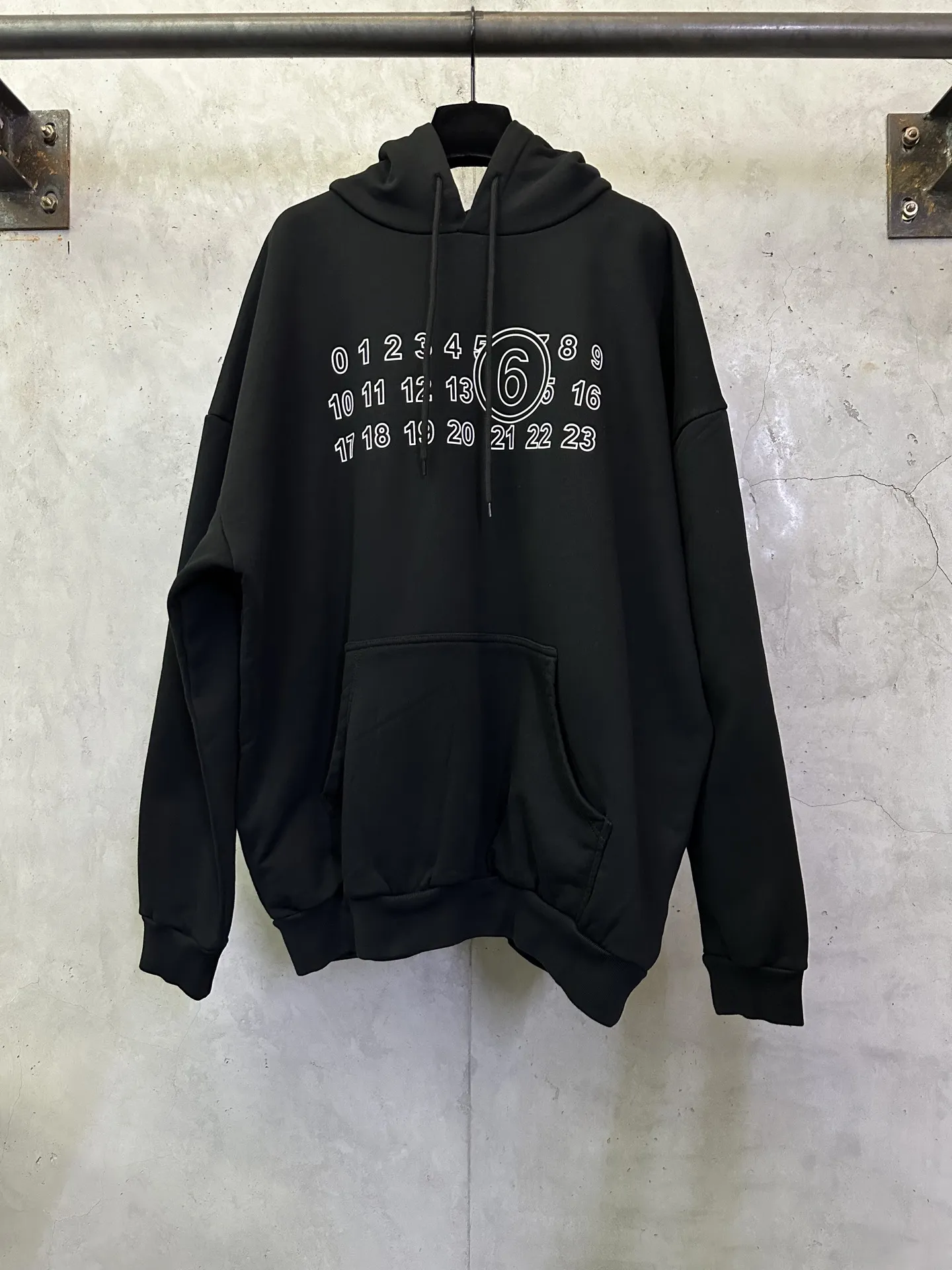 MM6 Maison Margiela Numeric Logo Hoodie D27020515