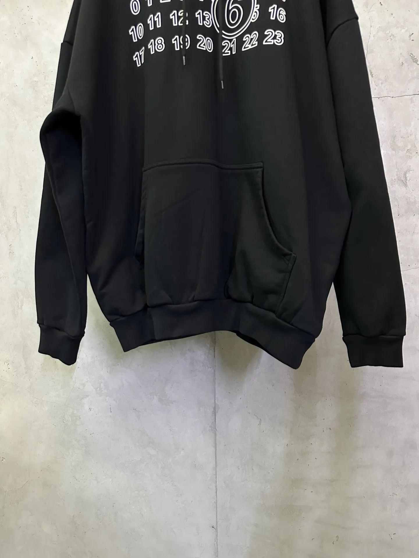 MM6 Maison Margiela Numeric Logo Hoodie D27020515 — view 4