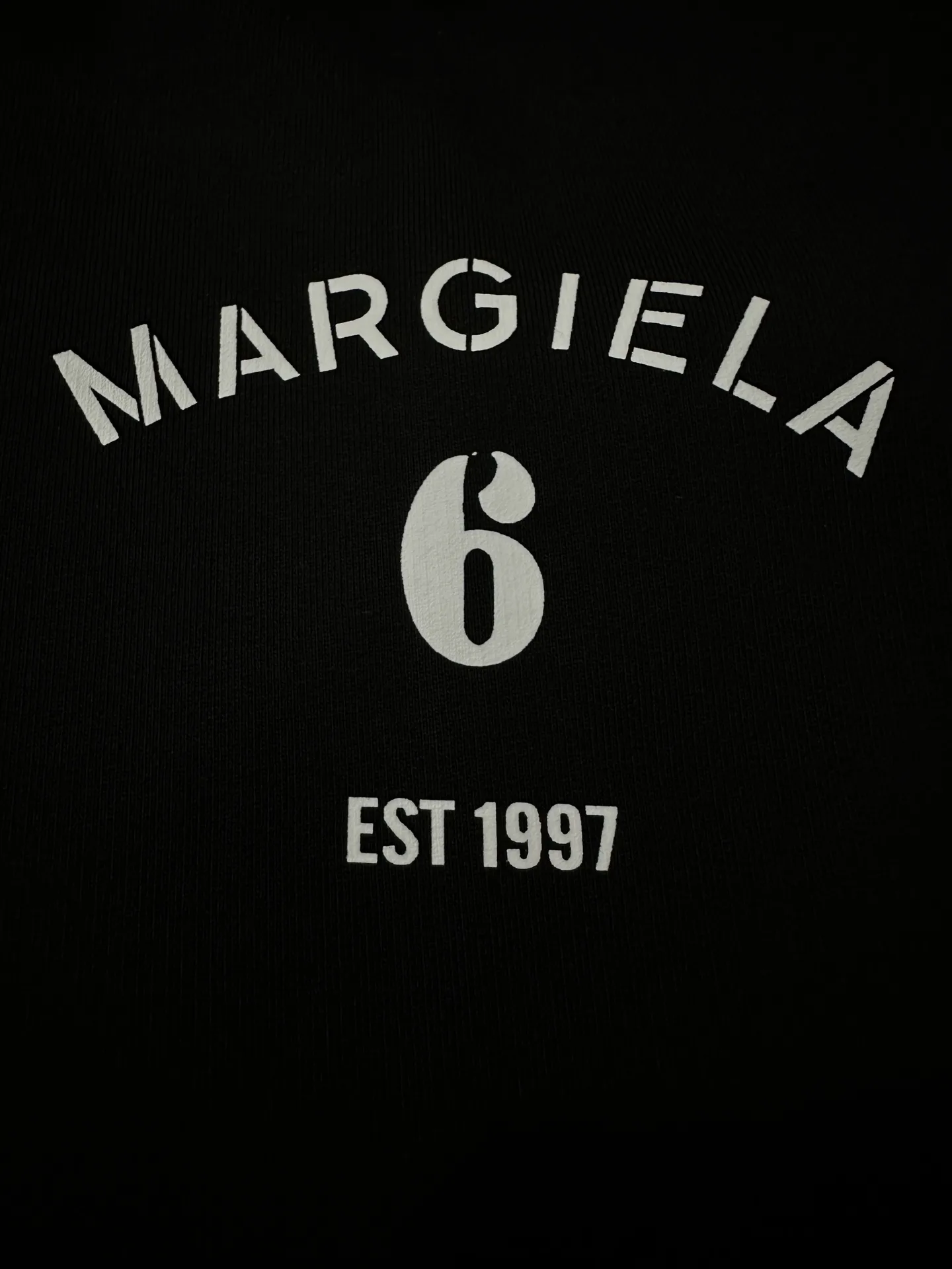 MM6 Logo Print Oversized Cotton Hoodie D27020658 — view 7