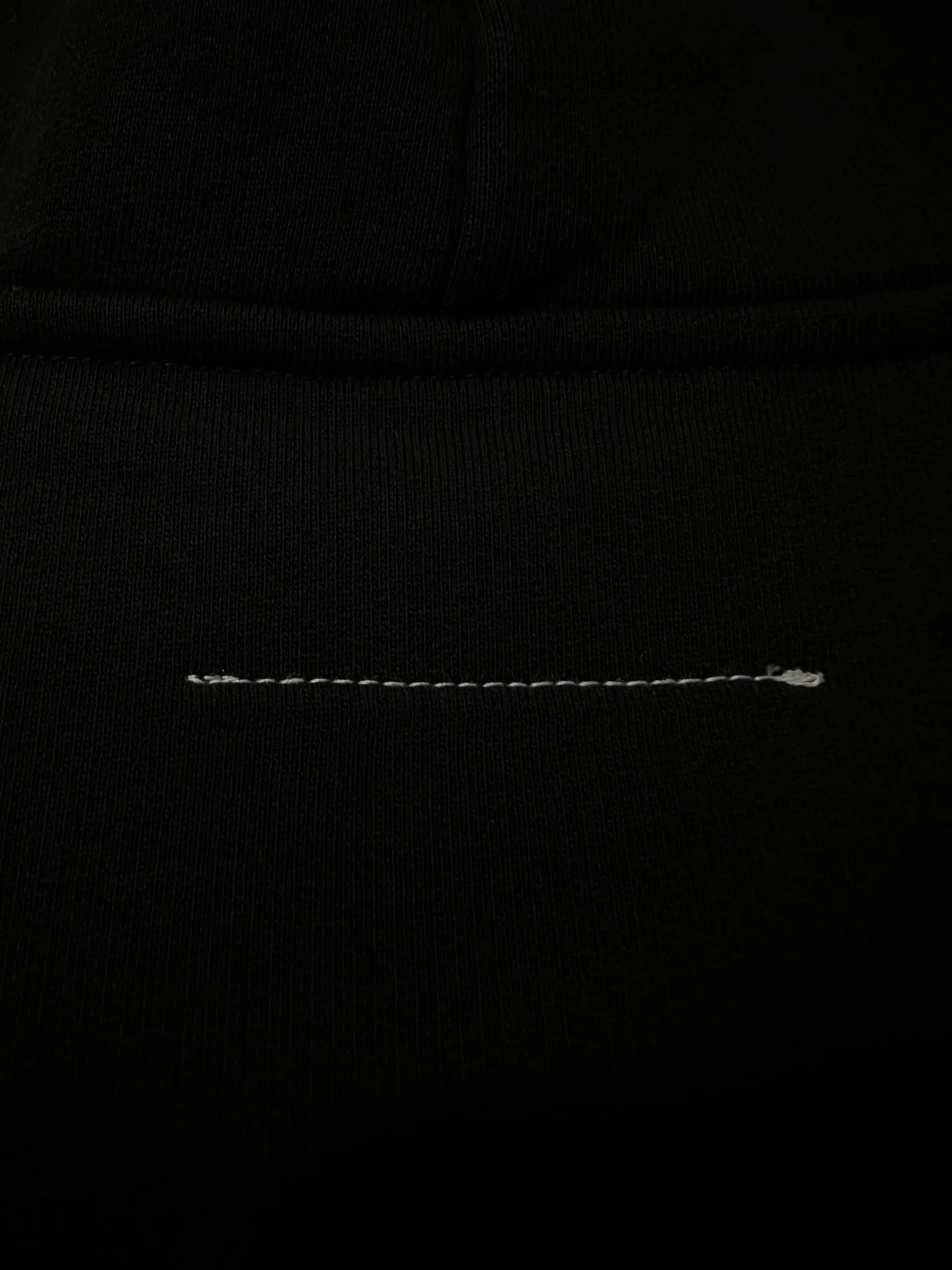 MM6 Logo Print Oversized Cotton Hoodie D27020658 — view 10