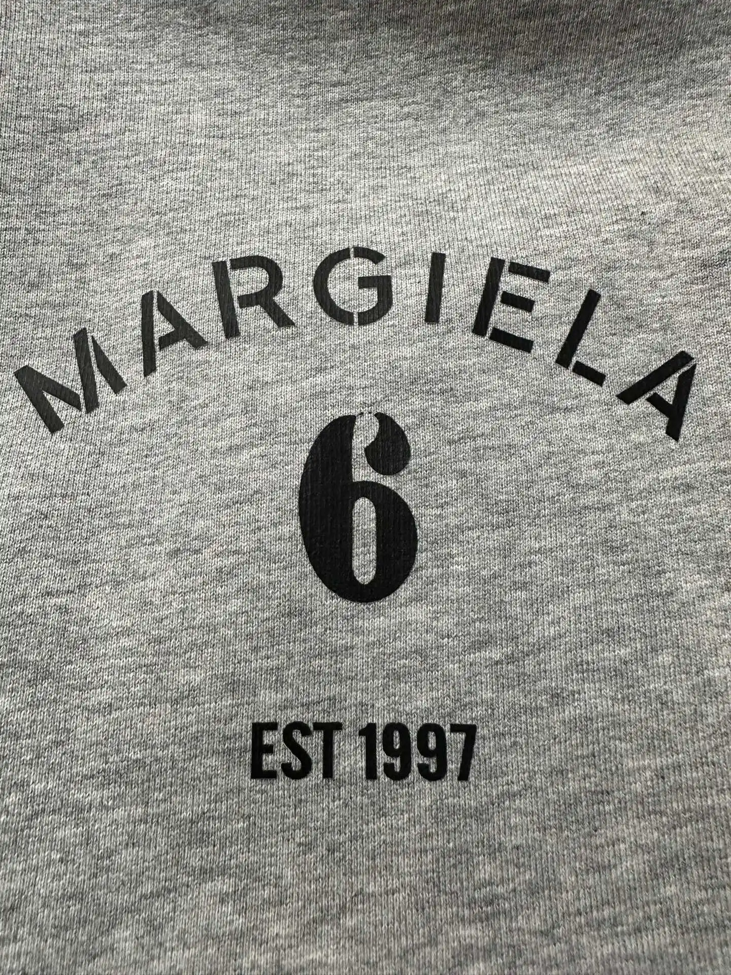 MM6 Maison Margiela Logo Print Cotton Hoodie D27020659 — view 7