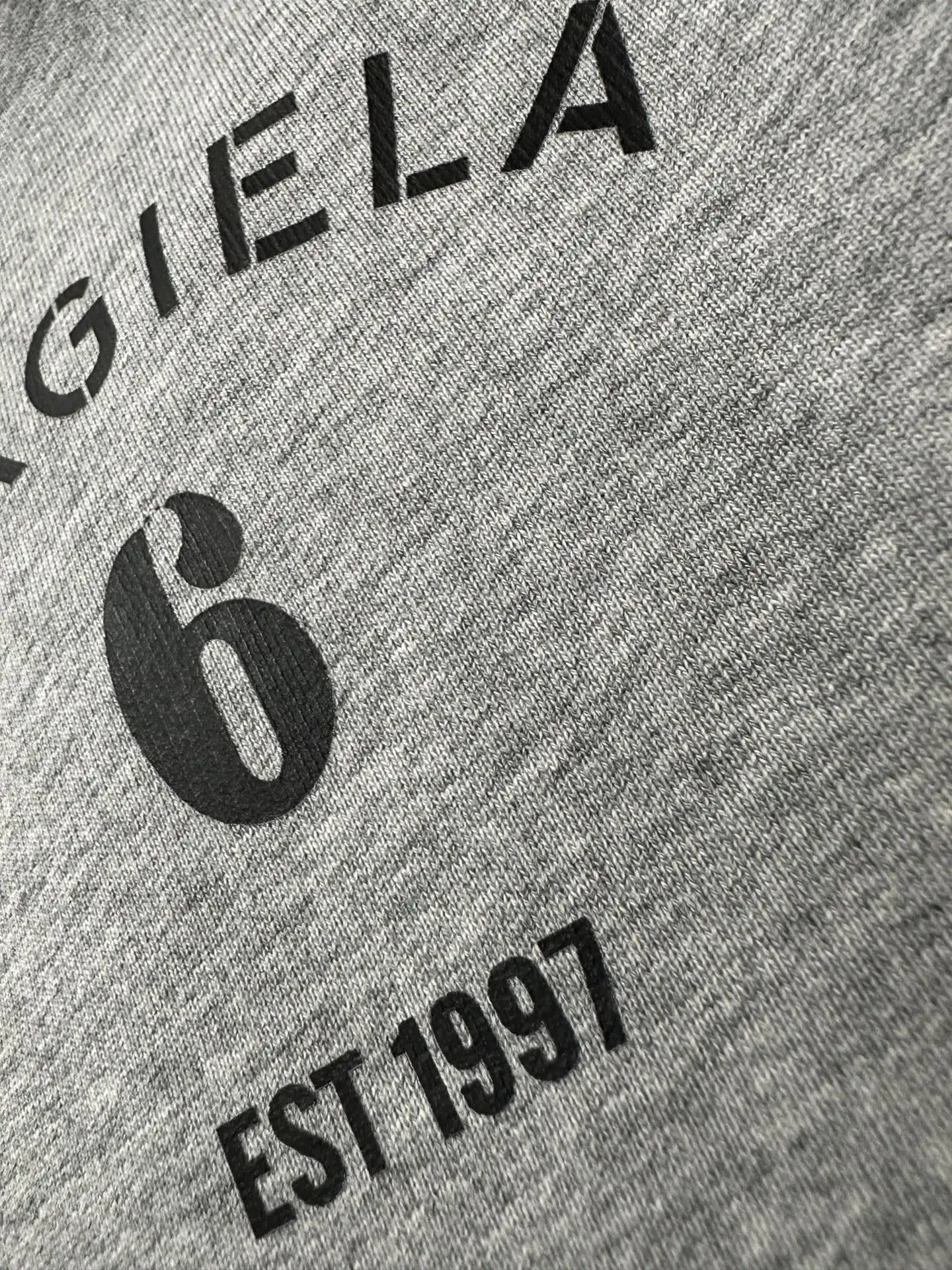 MM6 Maison Margiela Logo Print Cotton Hoodie D27020659 — view 8