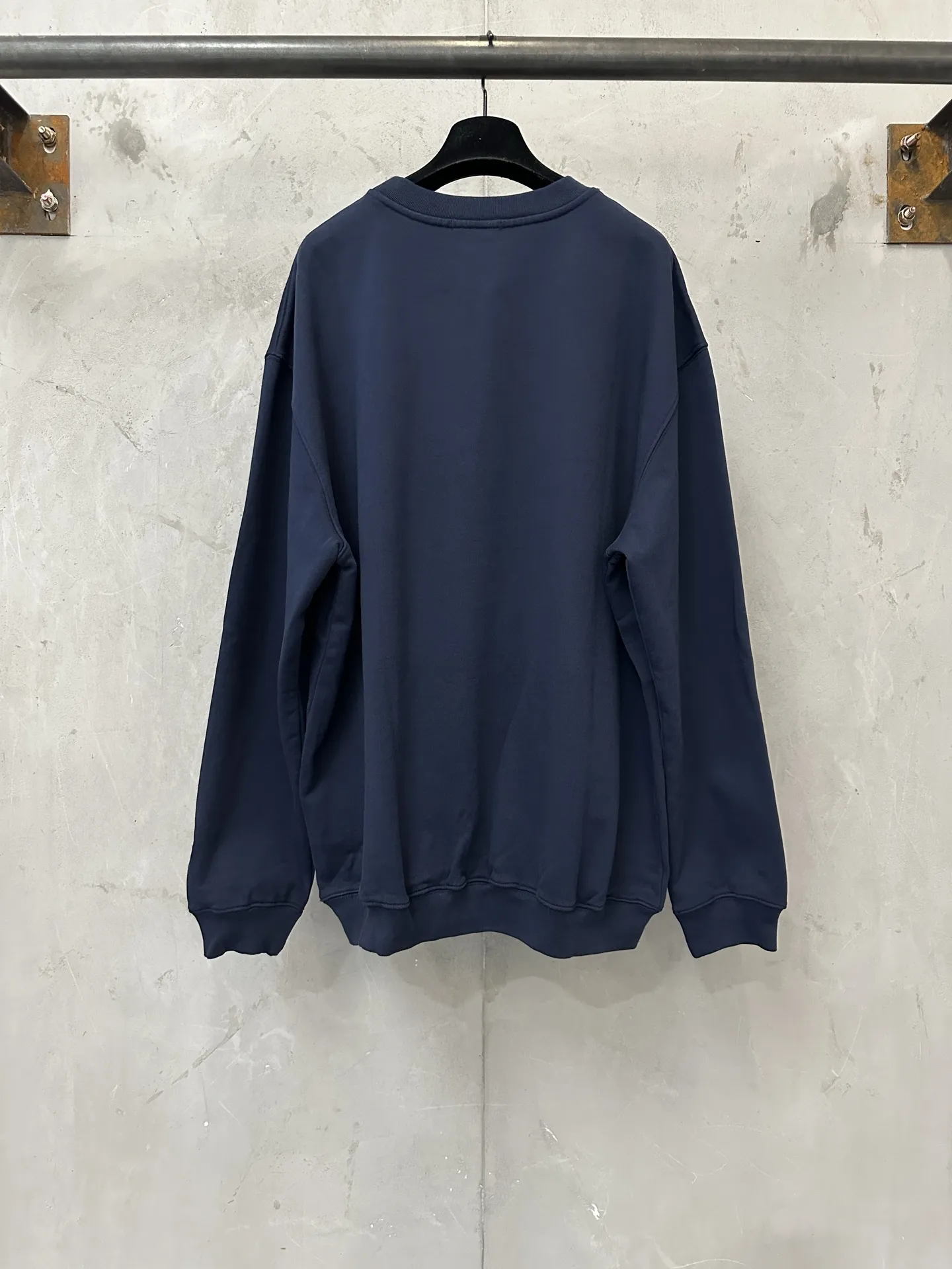 Logo Print Cotton-Jersey Sweatshirt D27022274 — view 2
