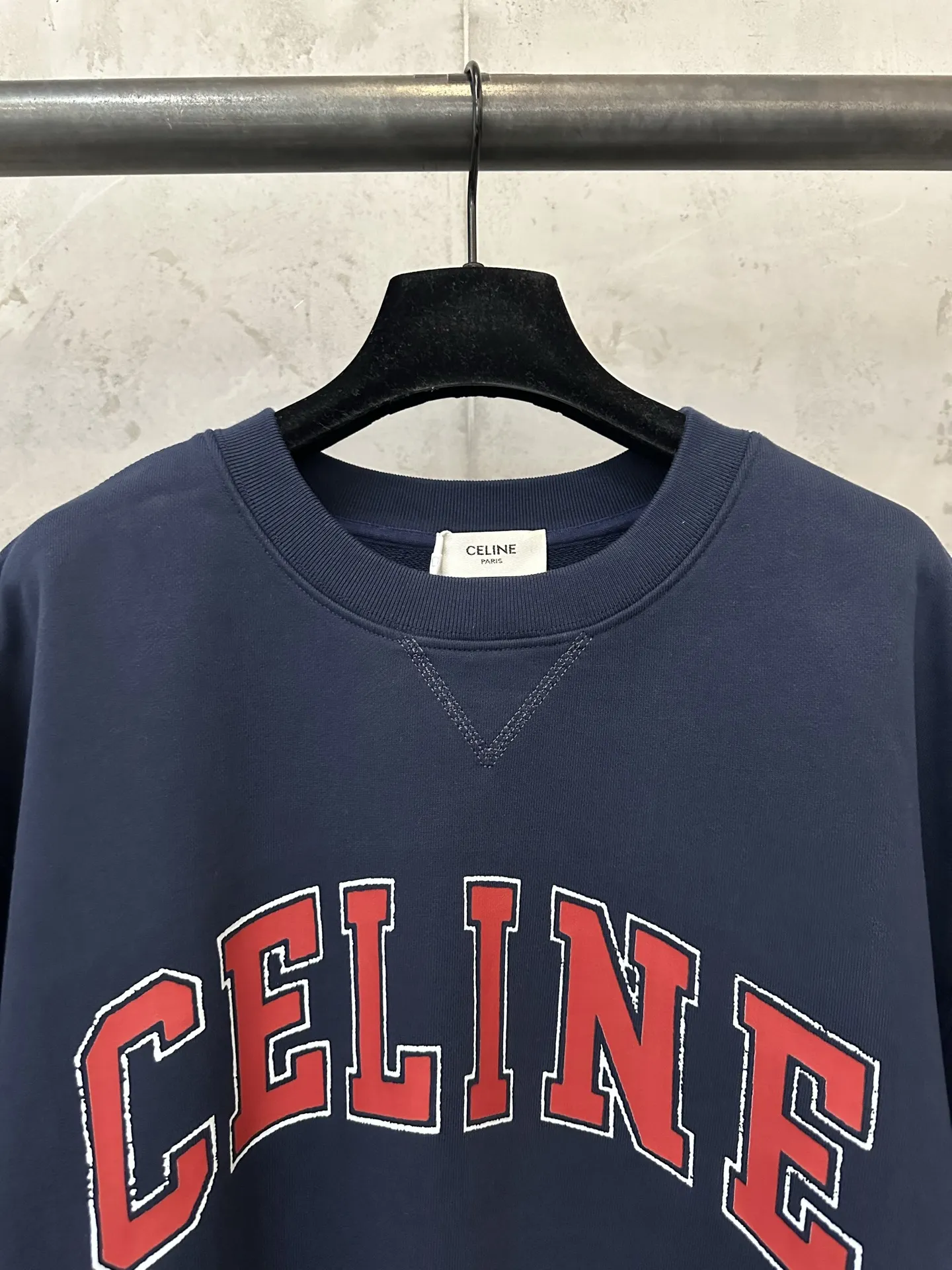 Logo Print Cotton-Jersey Sweatshirt D27022274 — view 5