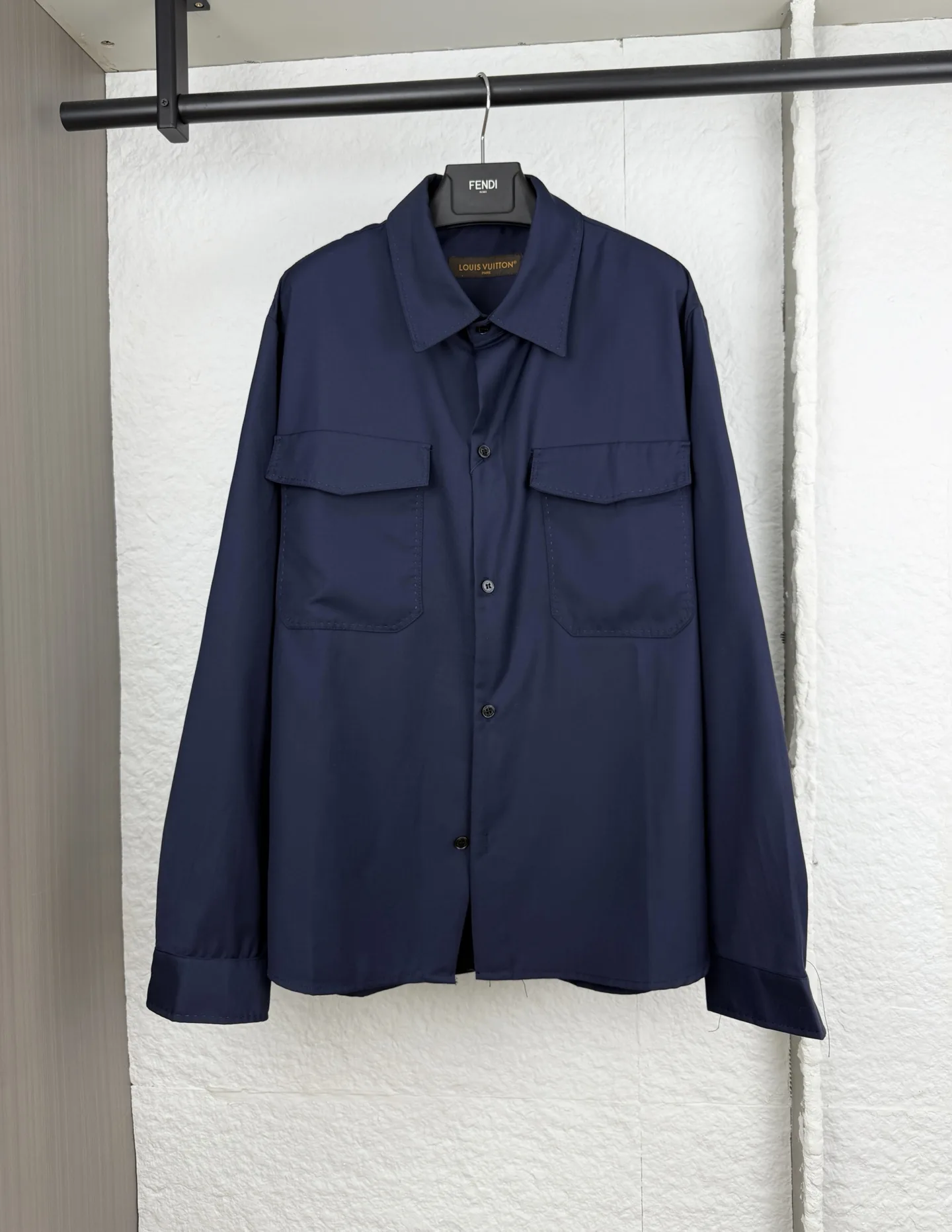 Double Pocket Long-Sleeve Overshirt D27513833
