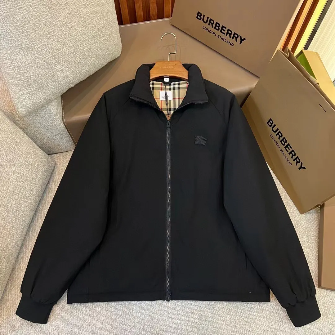 Logo-Embroidered Padded Harrington Jacket D27516021 — view 2