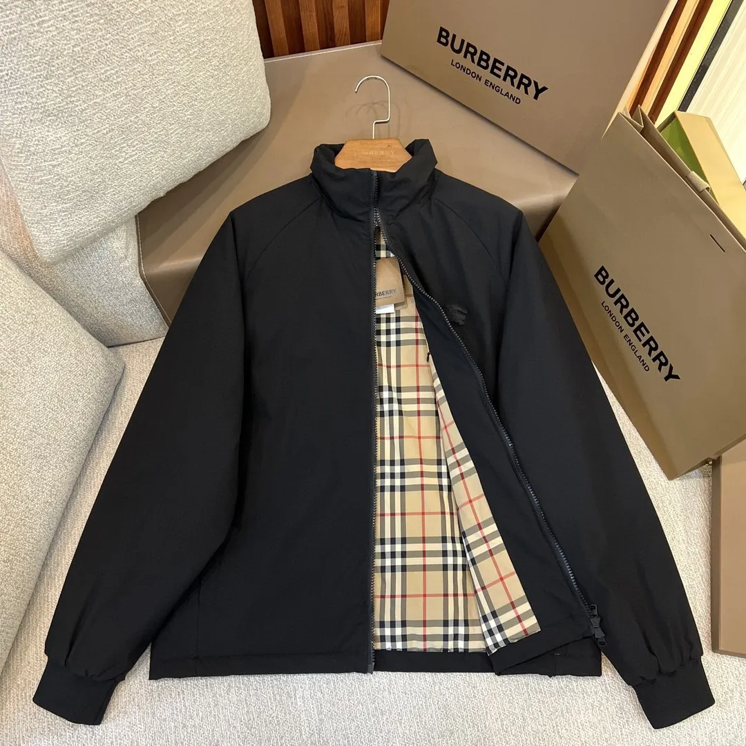 Logo-Embroidered Padded Harrington Jacket D27516021 — view 4