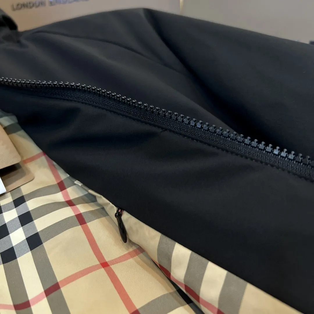 Logo-Embroidered Padded Harrington Jacket D27516021 — view 8