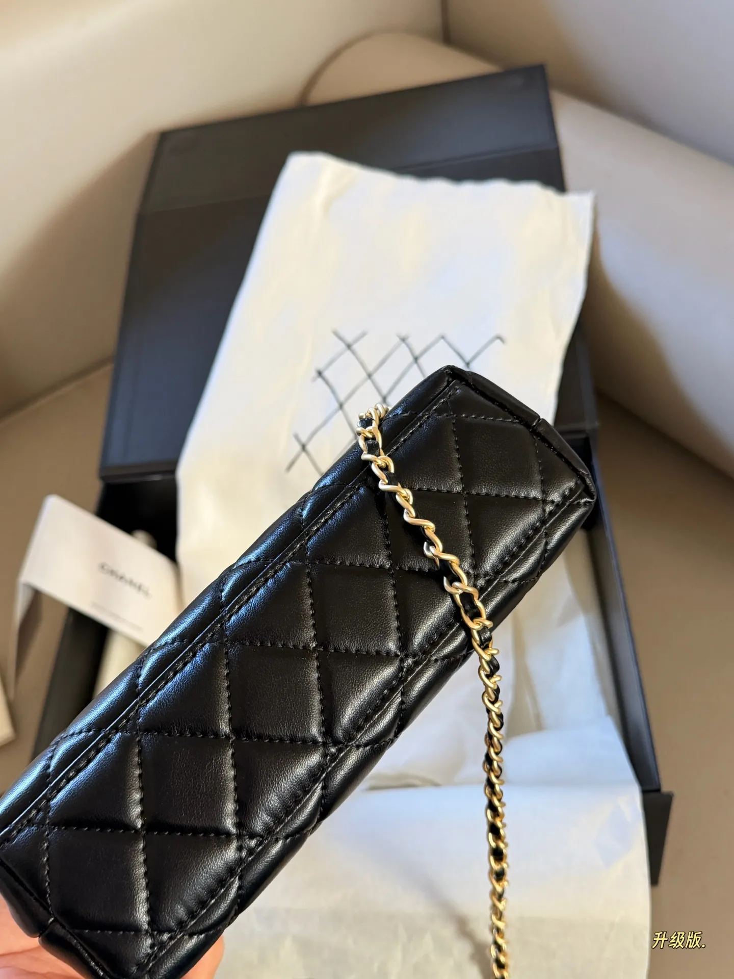 Chanel Kelly Quilted Top-Handle Bag D28018111 — view 7
