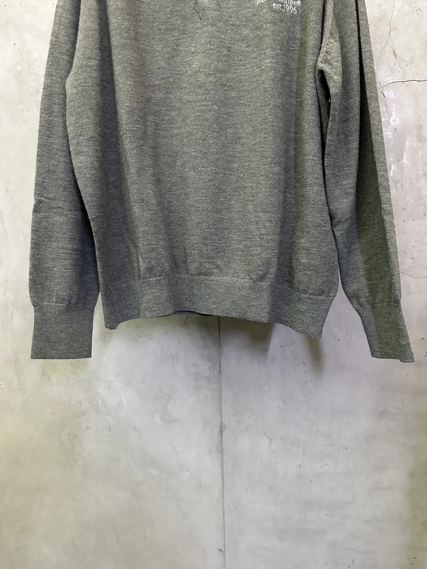 Logo-Embroidered Wool-Blend Polo Sweater D28012343 — view 4