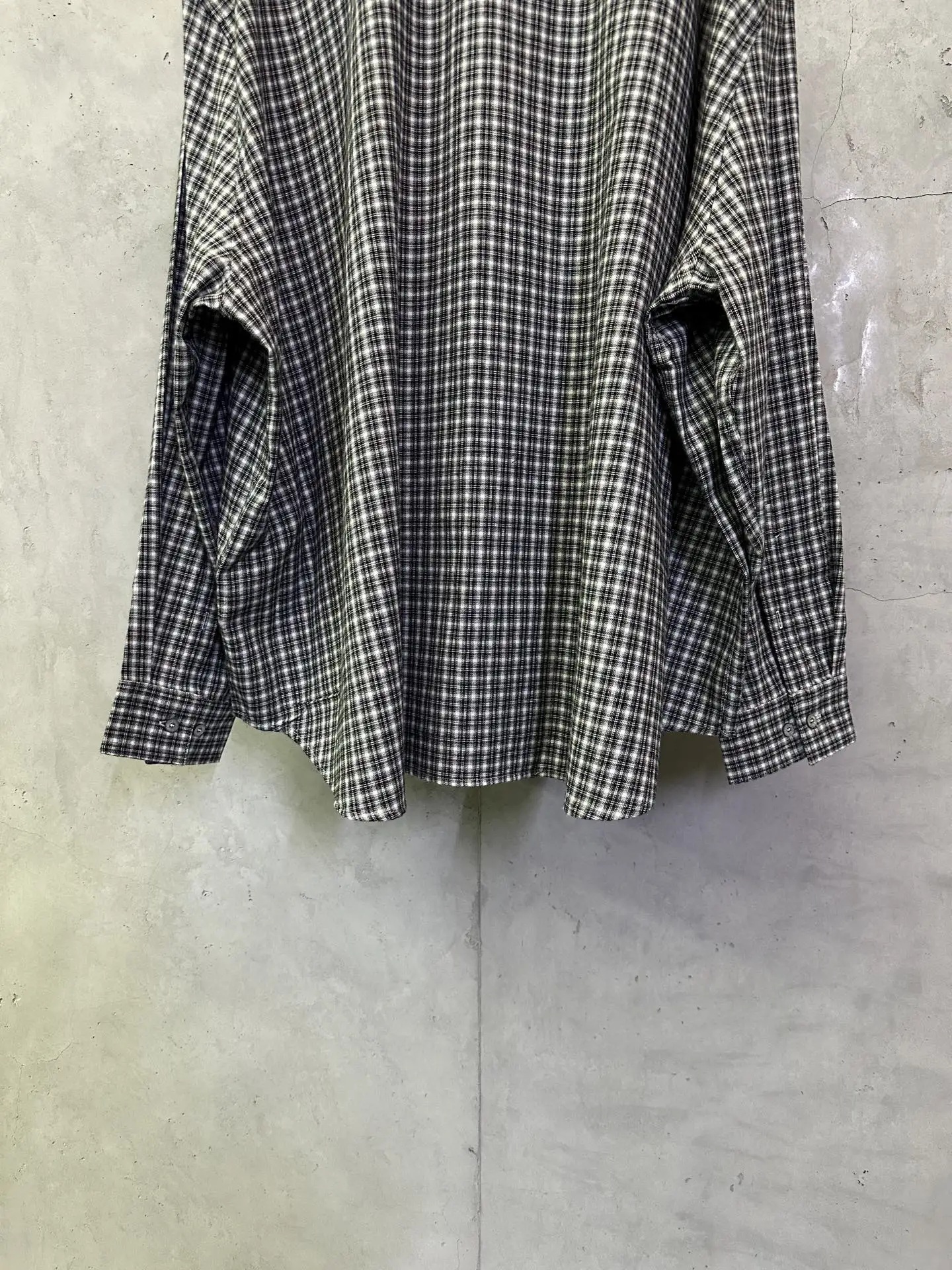 Oversized Checked Flannel Shirt D28012475 — view 6