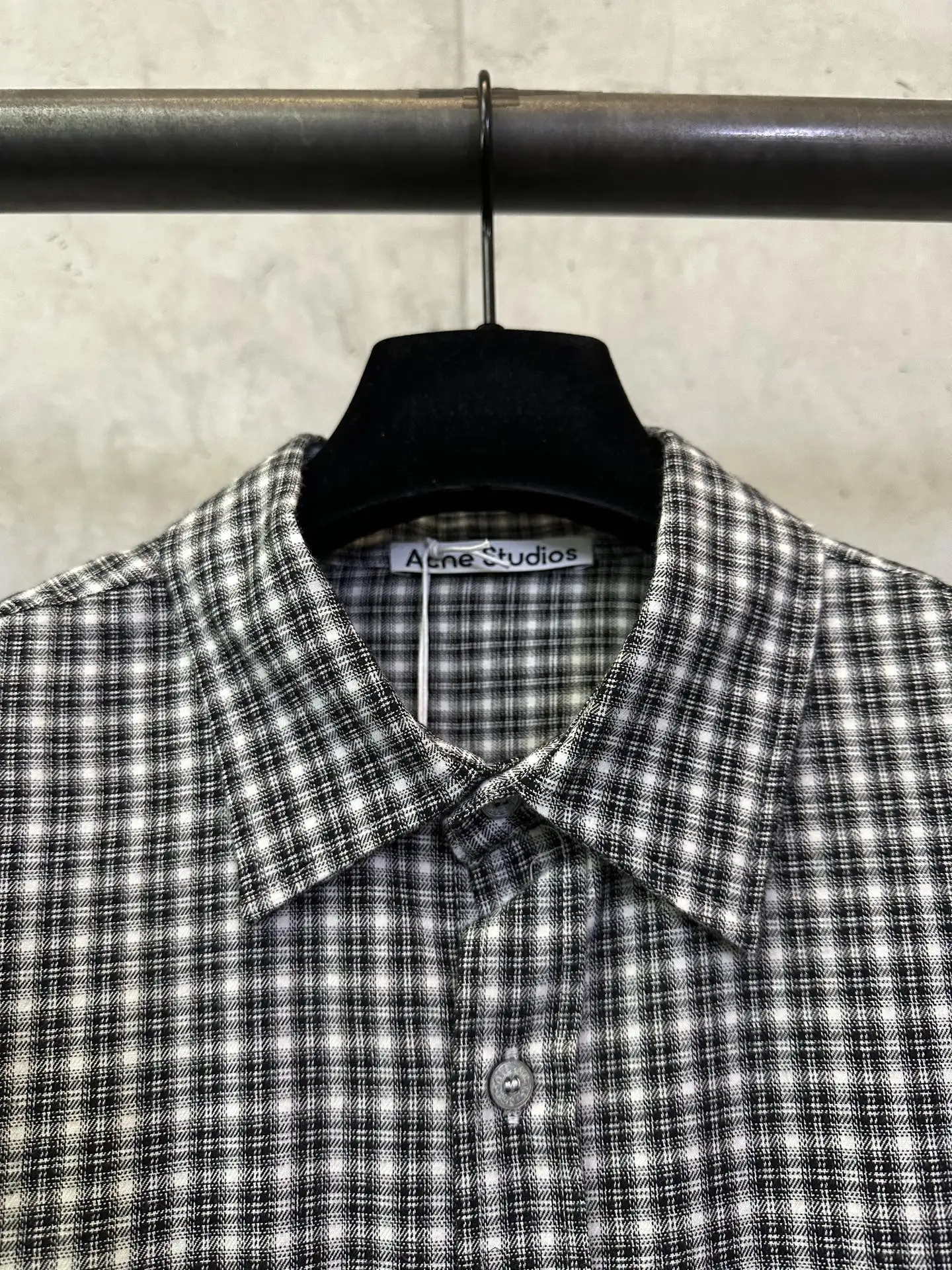 Oversized Checked Flannel Shirt D28012475 — view 7