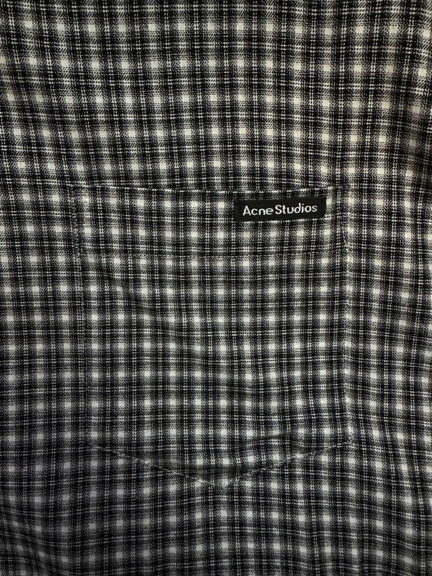 Oversized Checked Flannel Shirt D28012475 — view 8