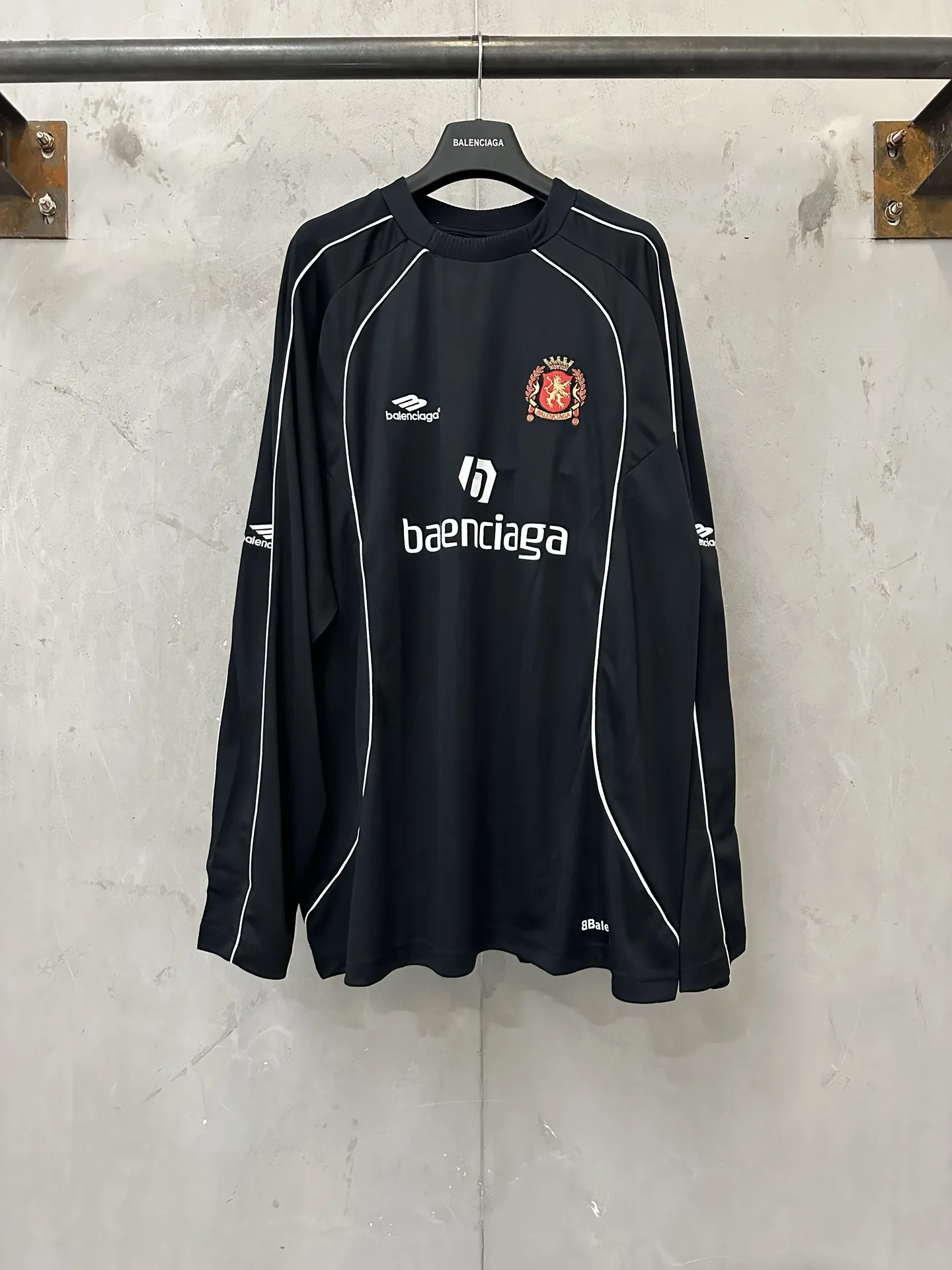 Logo-Embroidered Long-Sleeve Soccer Jersey D28018844