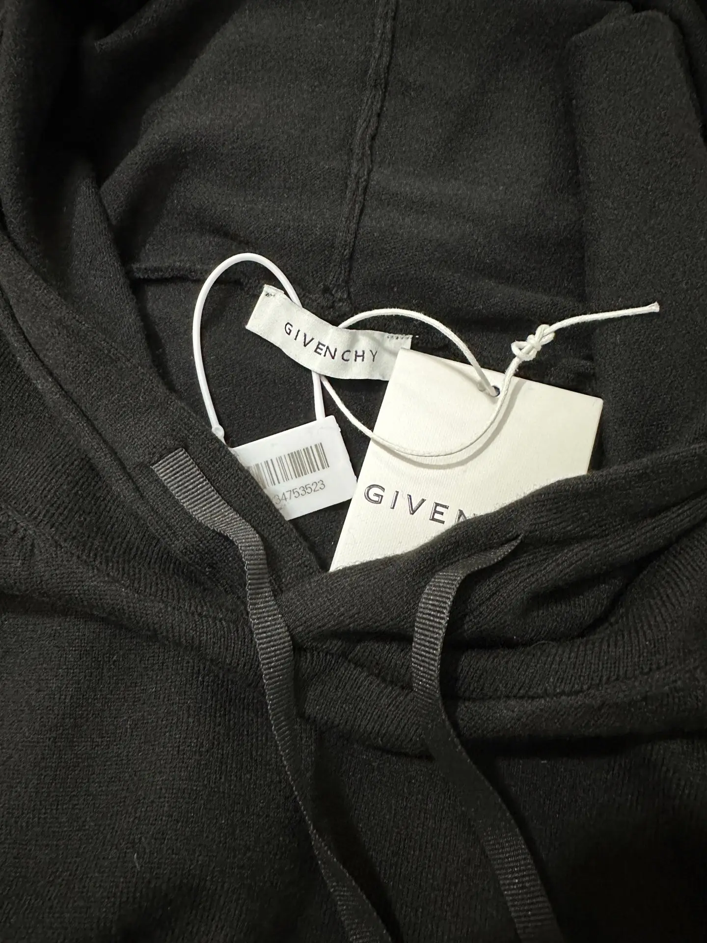 Paris Logo Embroidered Wool-Blend Hoodie D28023089 — view 6