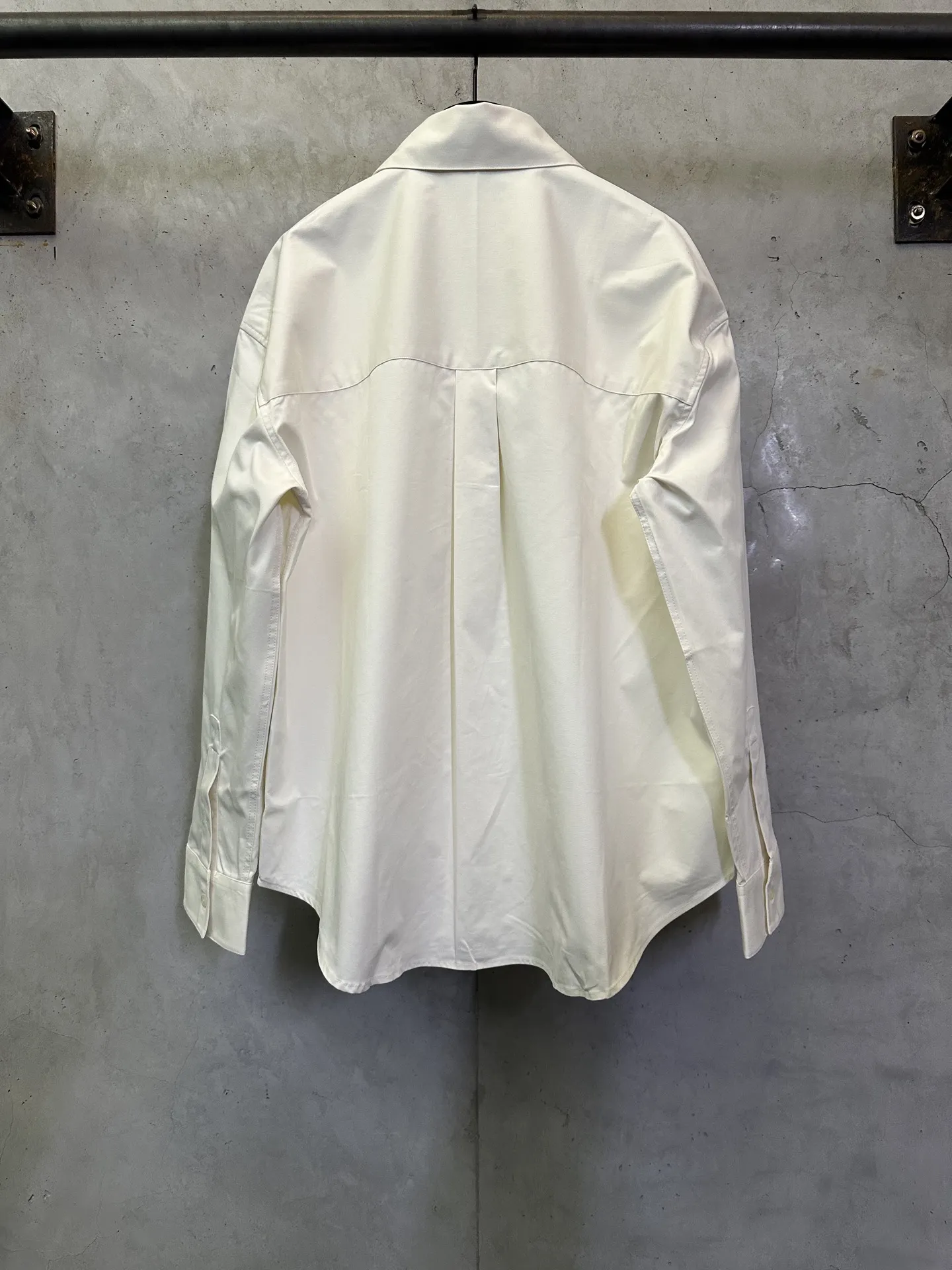 Embroidered Cotton Twill Long-Sleeve Shirt D28012380 — view 2