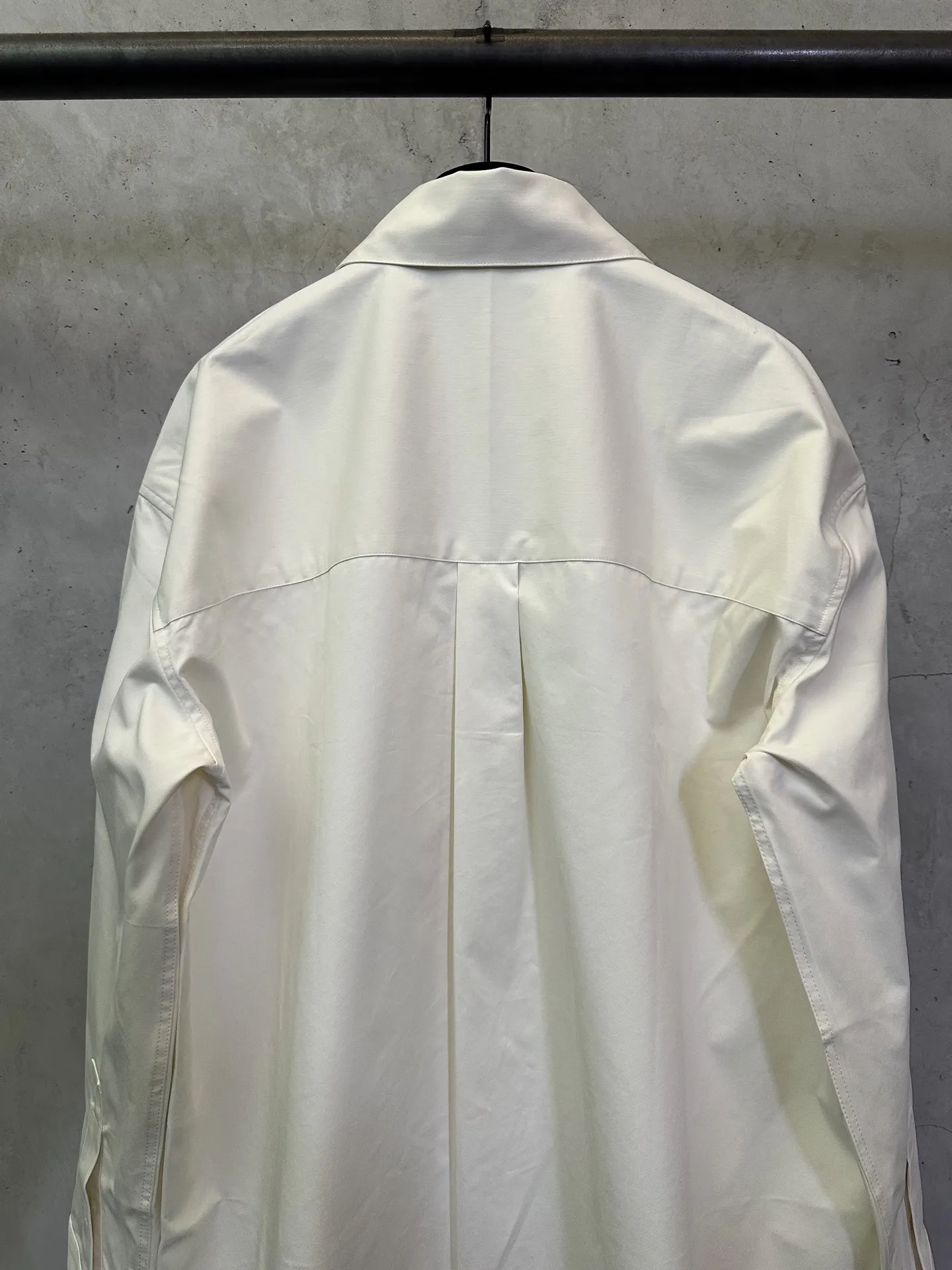 Embroidered Cotton Twill Long-Sleeve Shirt D28012380 — view 5