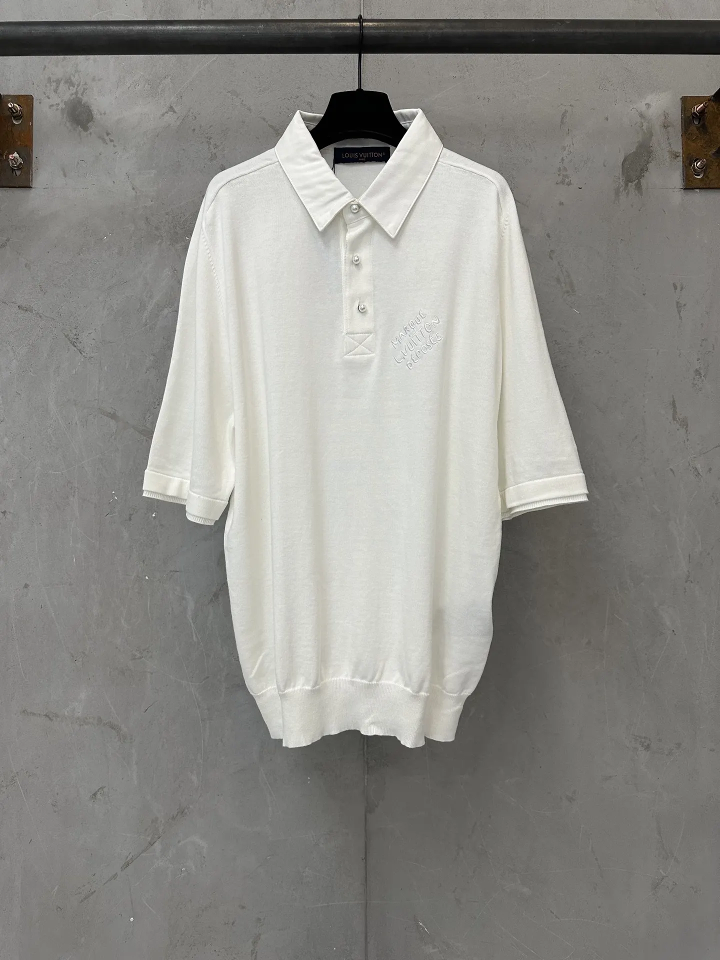 Embroidered Cotton-Blend Polo Shirt D28011482