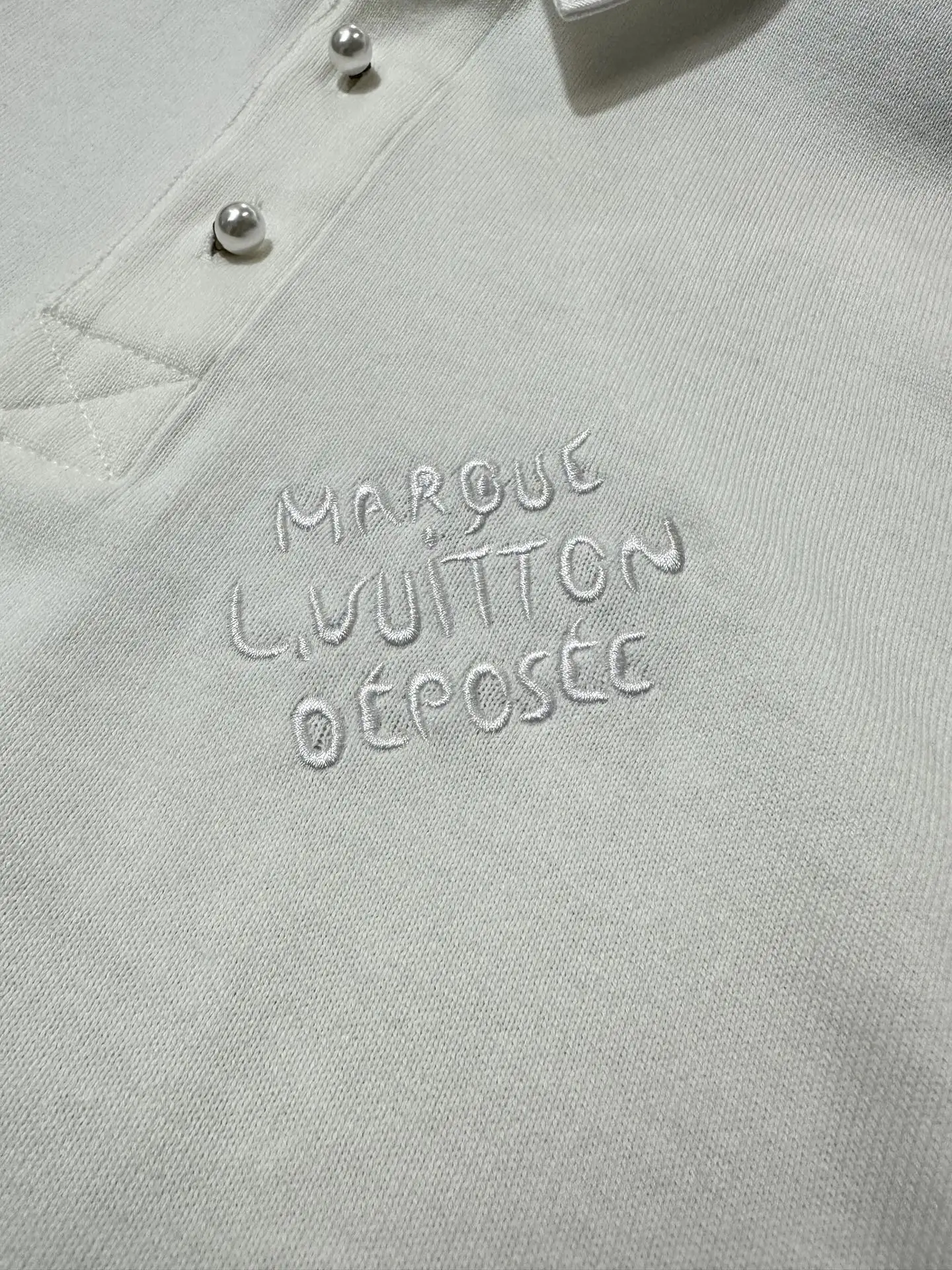 Embroidered Cotton-Blend Polo Shirt D28011482 — view 7