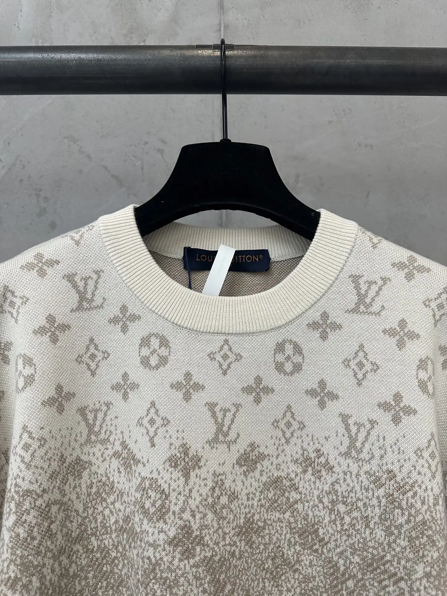 Monogram Gradient Jacquard Knit Sweater D28023749 — view 5