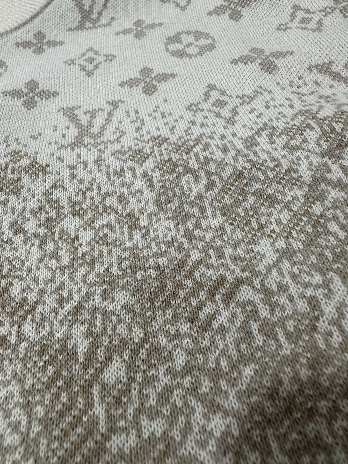 Monogram Gradient Jacquard Knit Sweater D28023749 — view 7