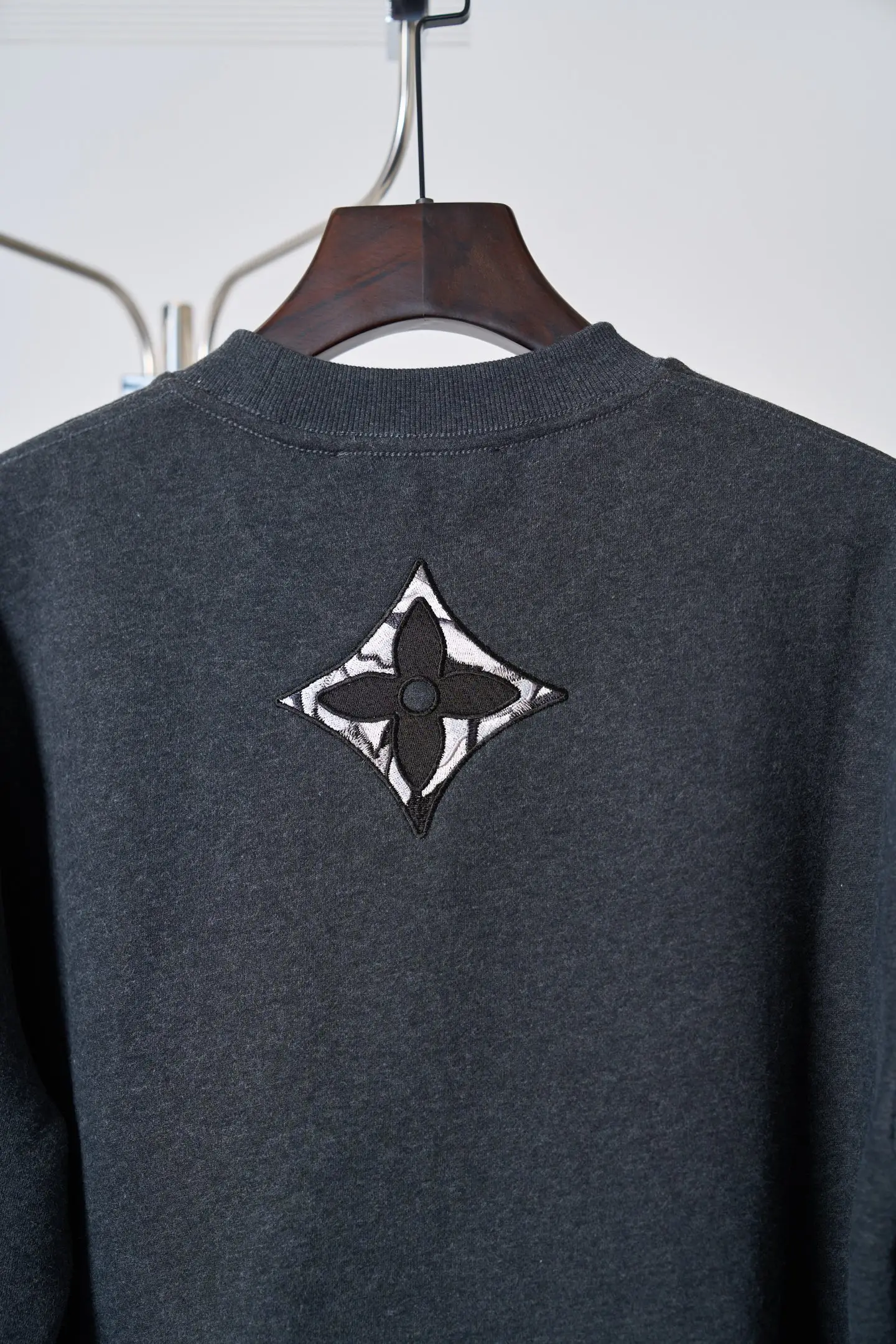 Embroidered Logo Fleece Sweatshirt D28019113 — view 14