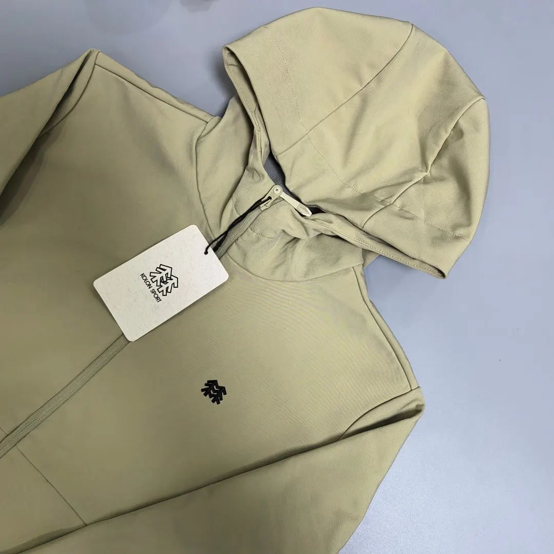 KOLON SPORT Hooded Fleece-Lined Softshell Jacket D28018971 — view 2