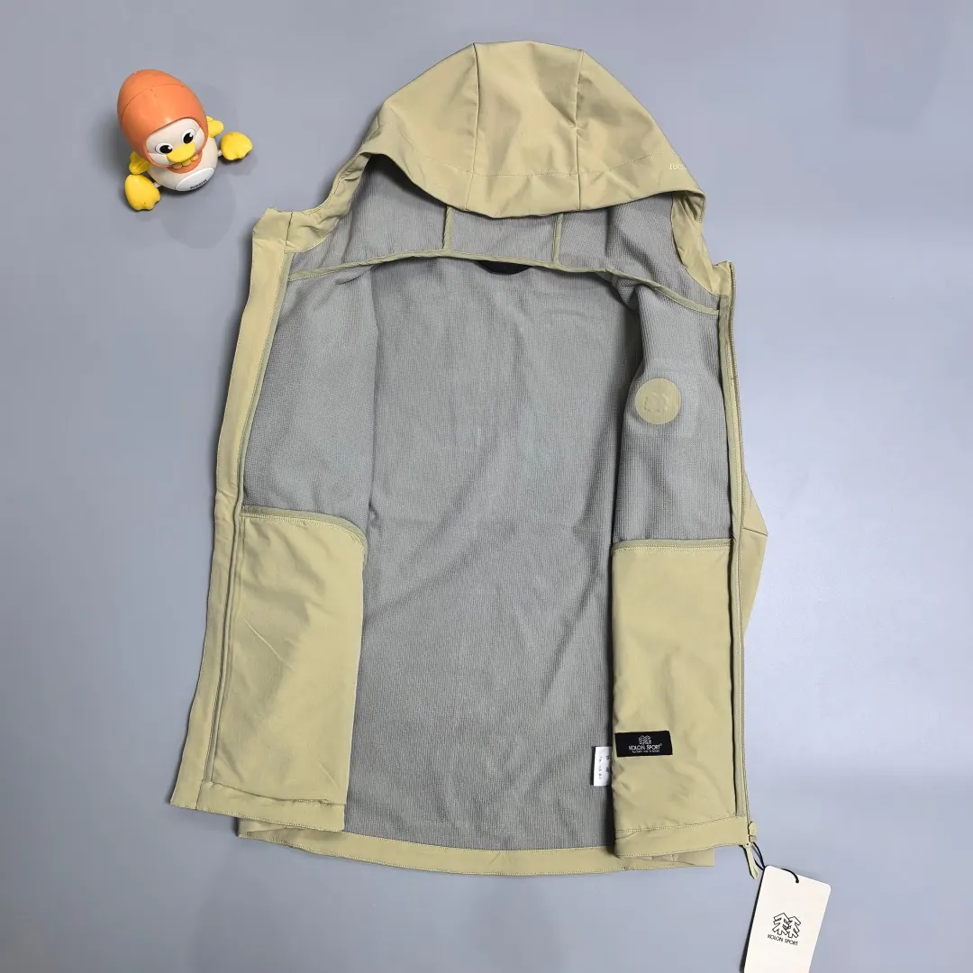 KOLON SPORT Hooded Fleece-Lined Softshell Jacket D28018971 — view 7