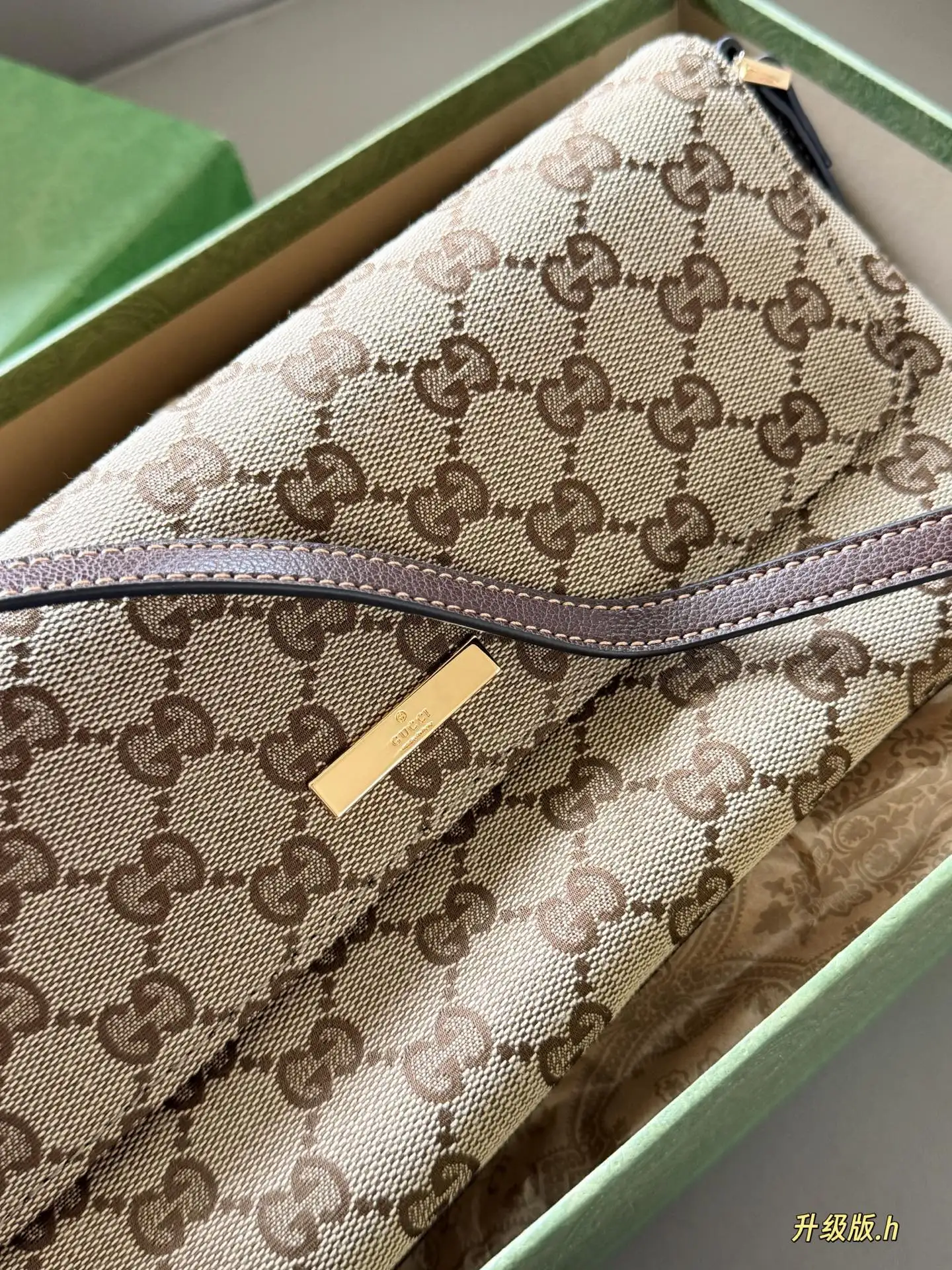 GG Monogram Canvas Shoulder Bag D28018477 — view 3