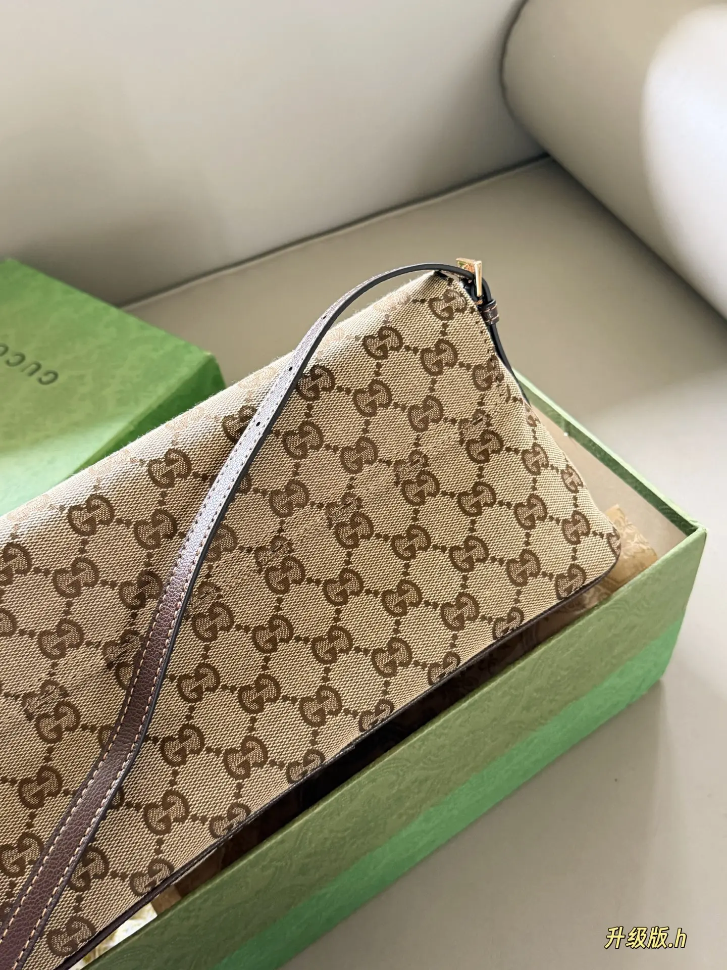 GG Monogram Canvas Shoulder Bag D28018477 — view 6