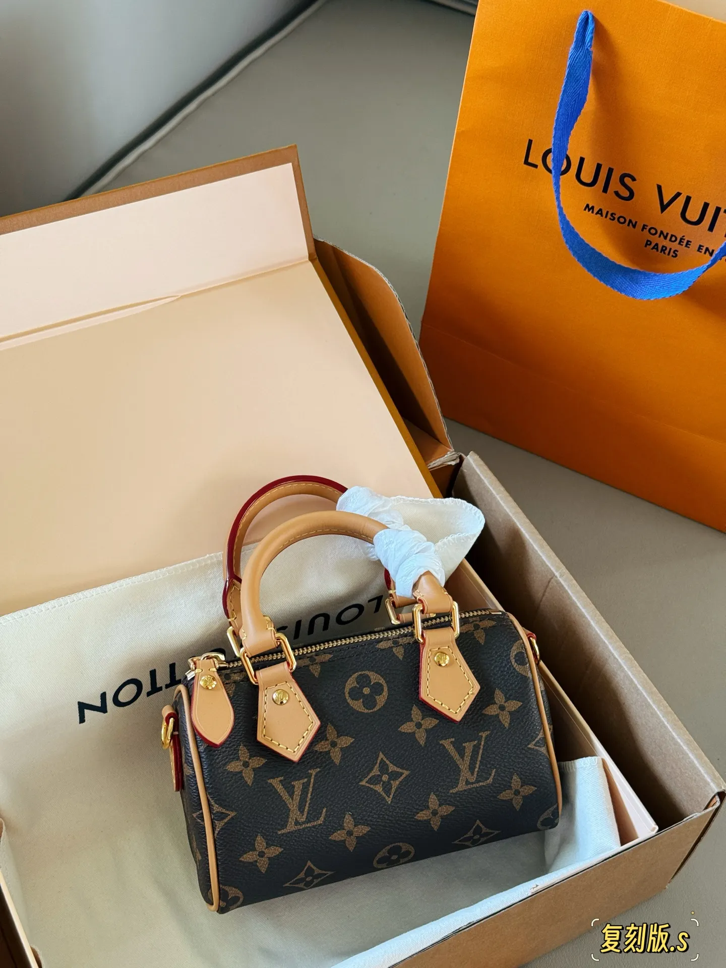 Speedy Nano Monogram Canvas Bag D28017935 — view 2