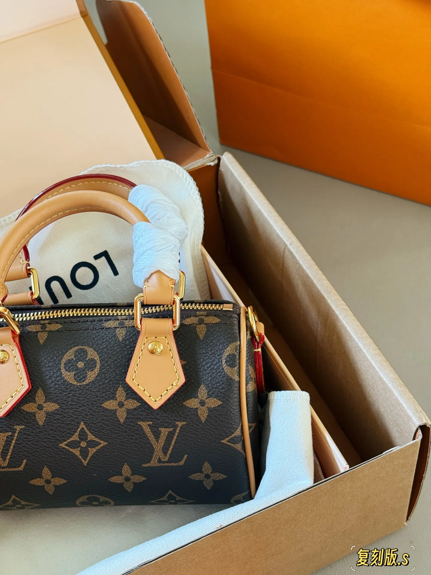 Speedy Nano Monogram Canvas Bag D28017935 — view 8