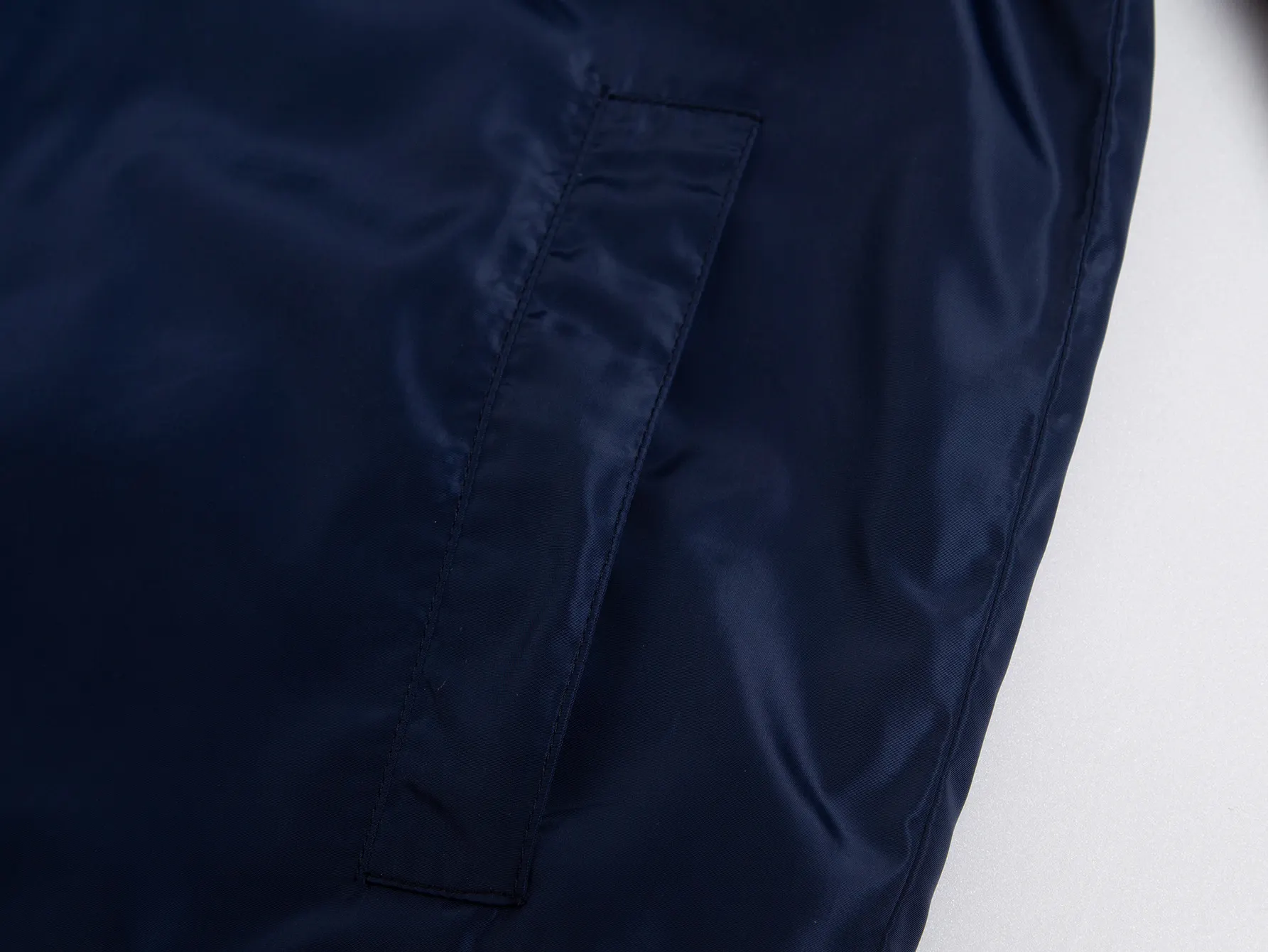 Logo-Plaque Hooded Windbreaker Jacket D28016084 — view 10