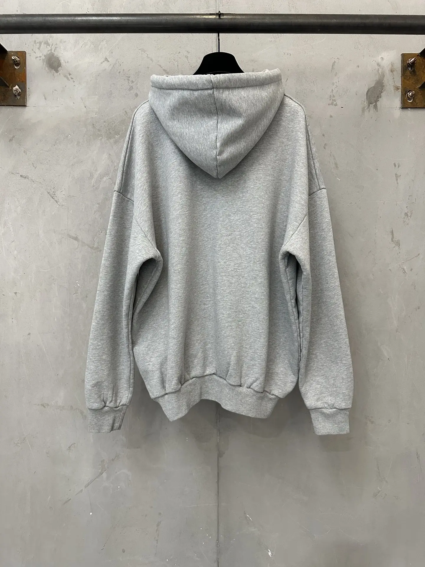 Logo-Embroidered Cotton-Blend Jersey Hoodie D28018855 — view 2