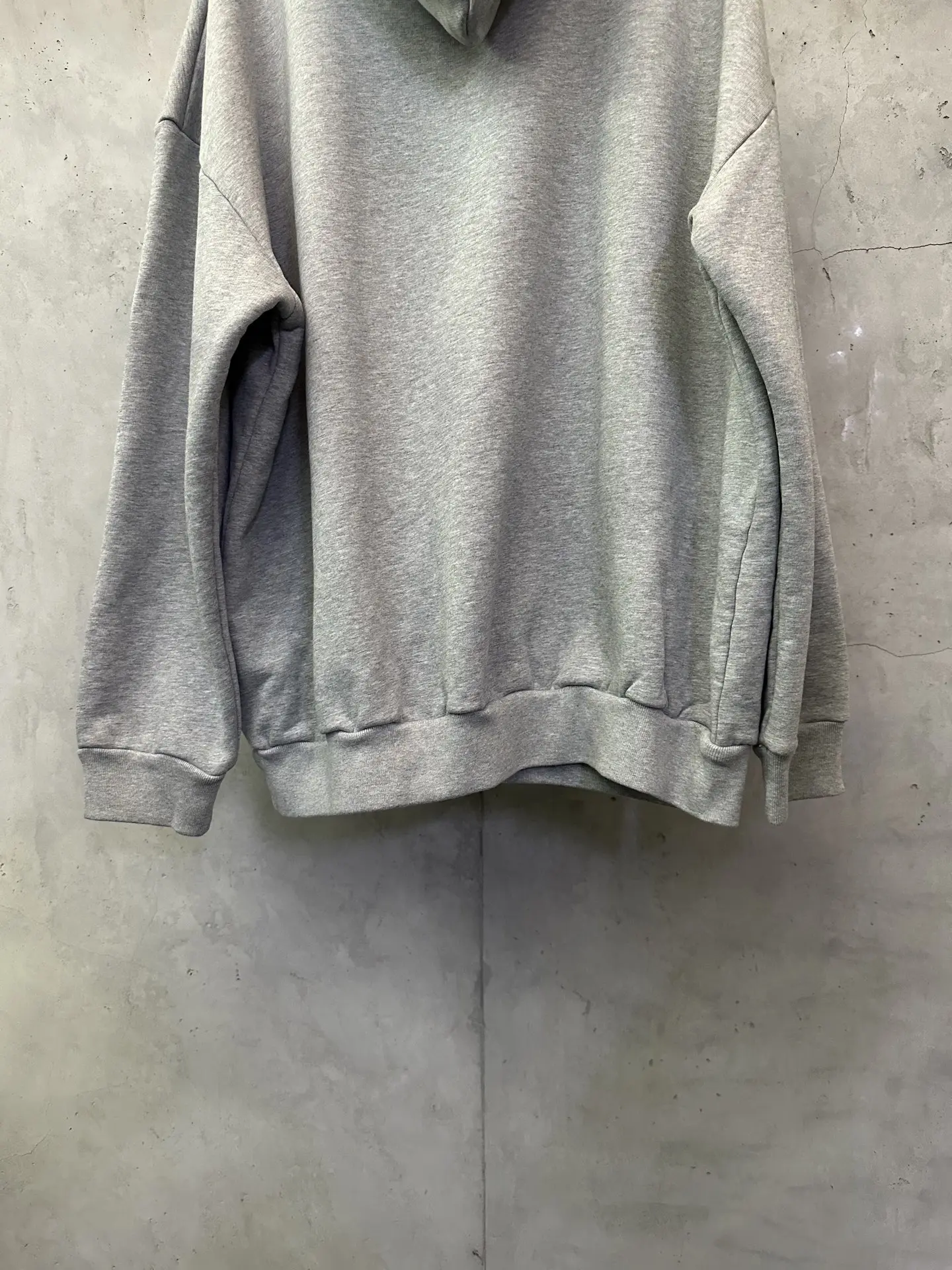 Logo Flocked Cotton-Blend Hoodie D28018860 — view 6