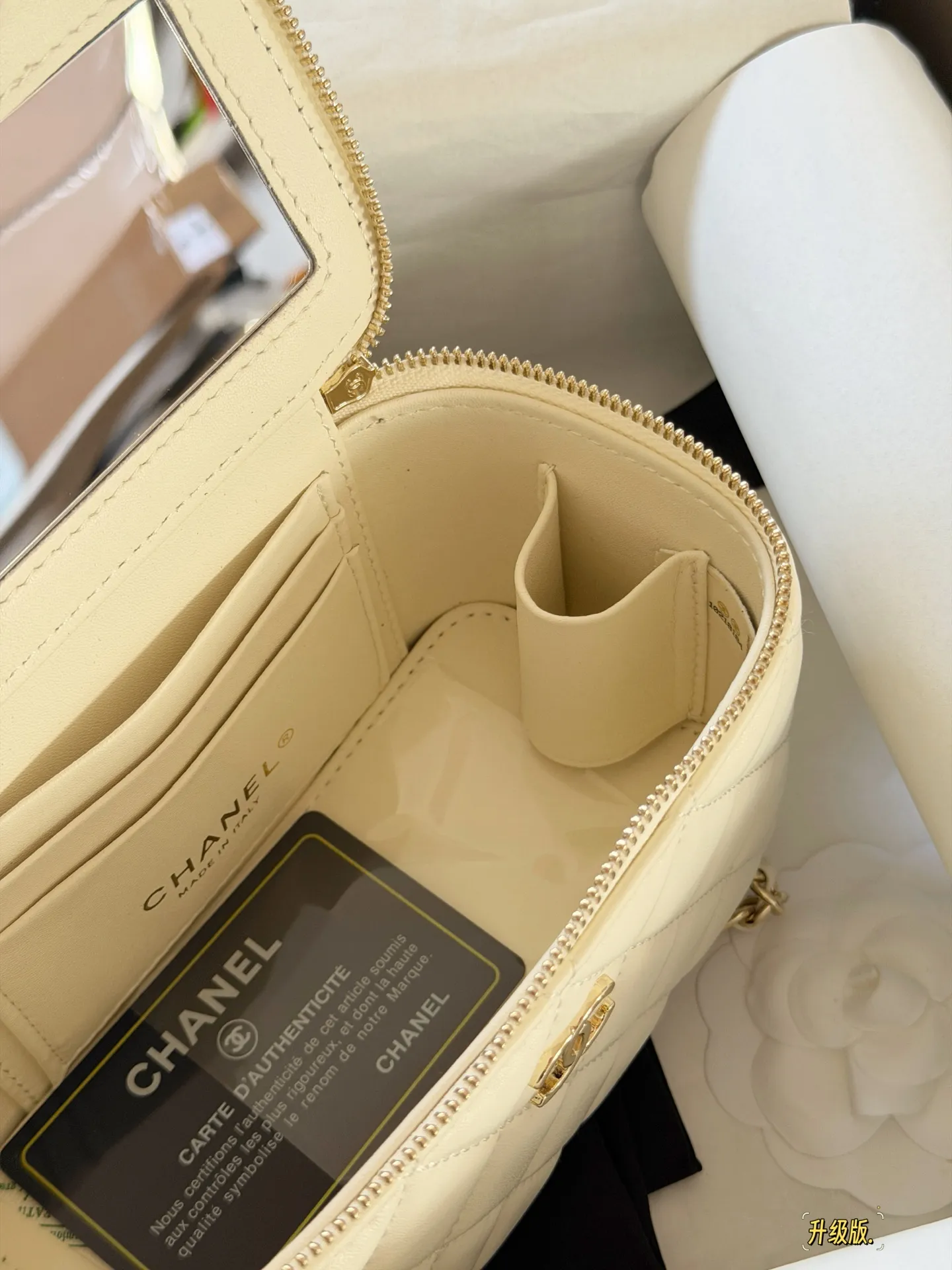 Chanel Quilted Vanity Case Bag D28518104 — view 17