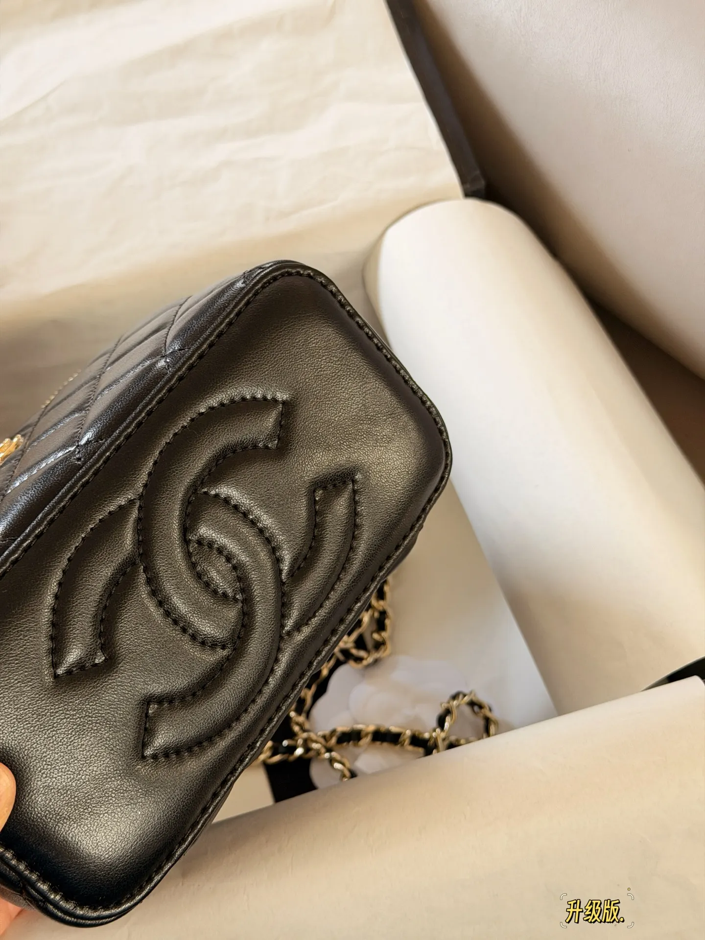 Chanel Quilted Vanity Case Bag D28518104 — view 5
