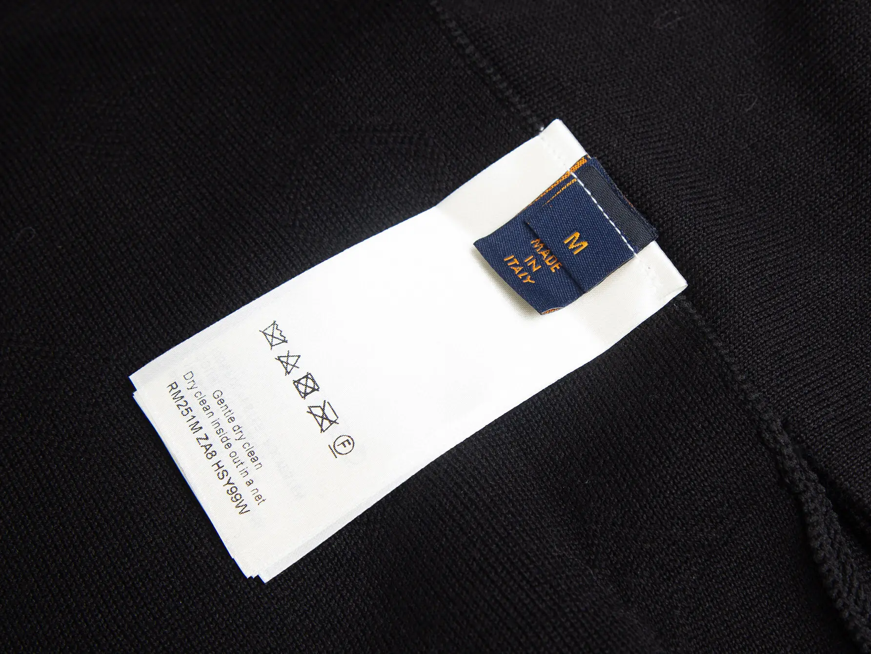 Monogram Embossed Cashmere-Blend Zip-Up Cardigan D28516005 — view 8