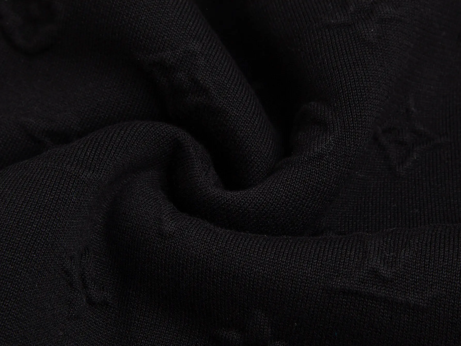Monogram Embossed Cashmere-Blend Zip-Up Cardigan D28516005 — view 10