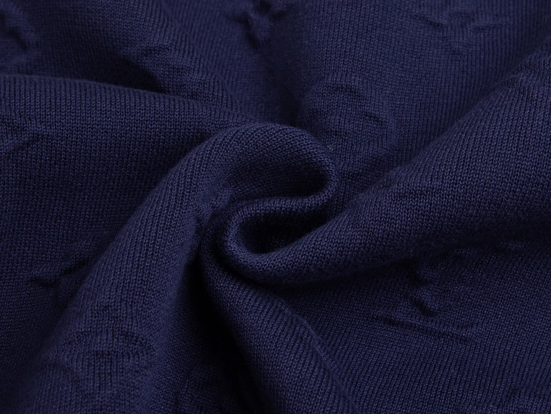 Monogram Embossed Cashmere-Blend Zip-Up Cardigan D28516006 — view 11