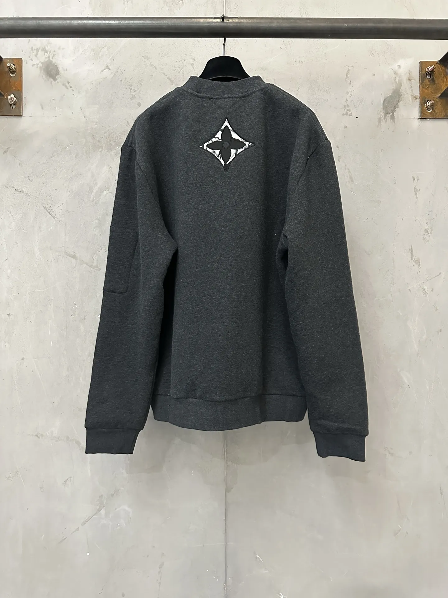 Embroidered Logo Fleece-Back Sweatshirt D28520542 — view 2