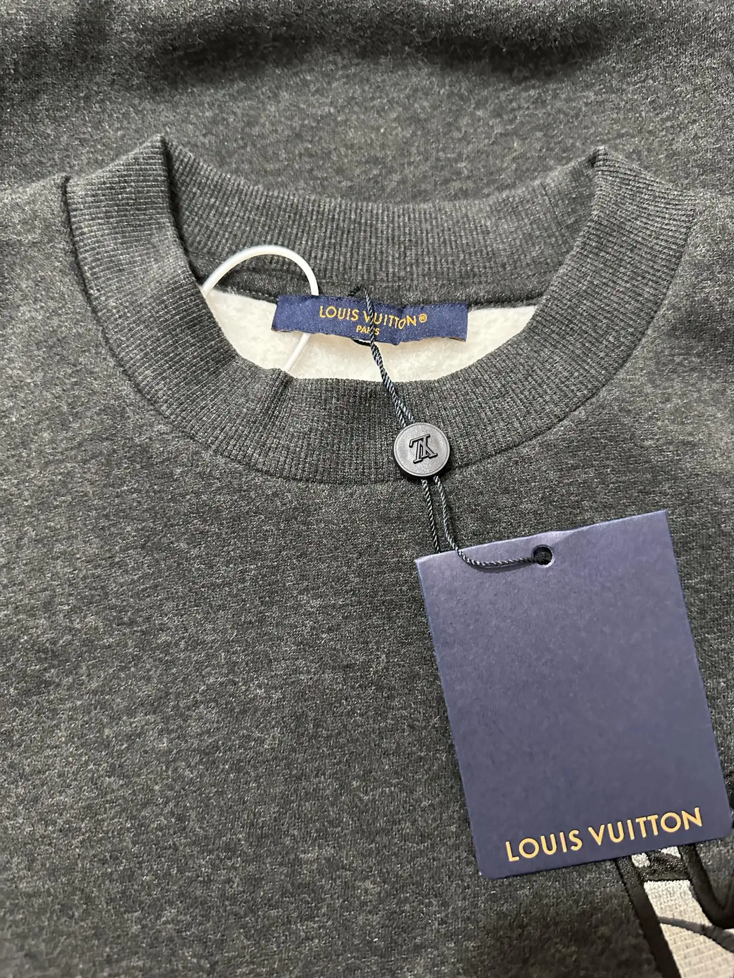 Embroidered Logo Fleece-Back Sweatshirt D28520542 — view 6