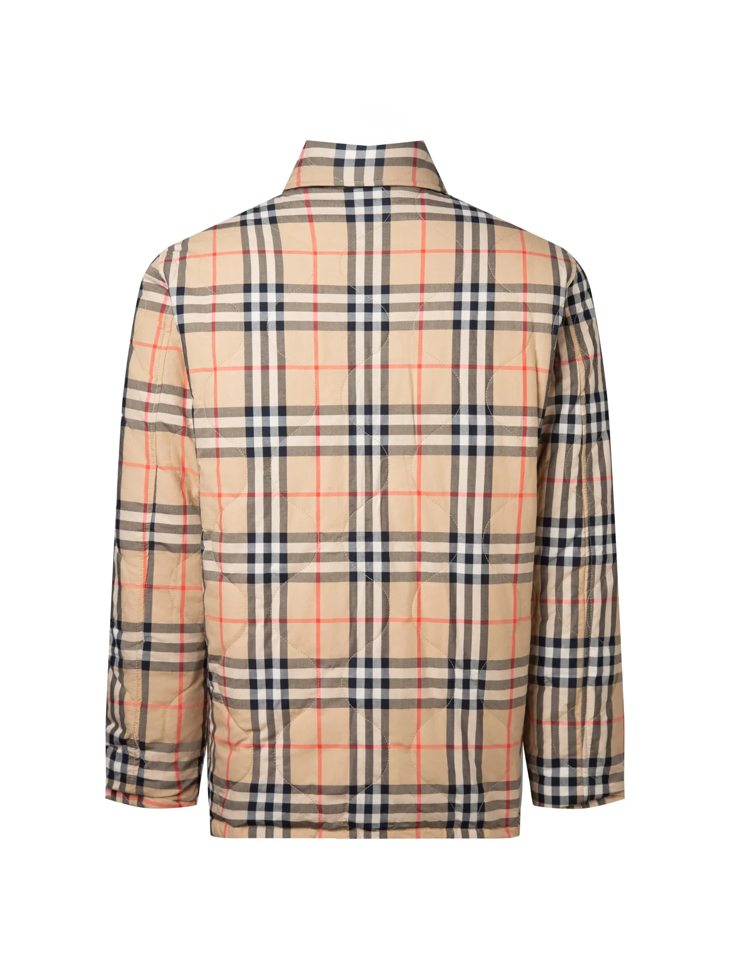 Reversible Quilted Check Lining Jacket D28516020 — view 4